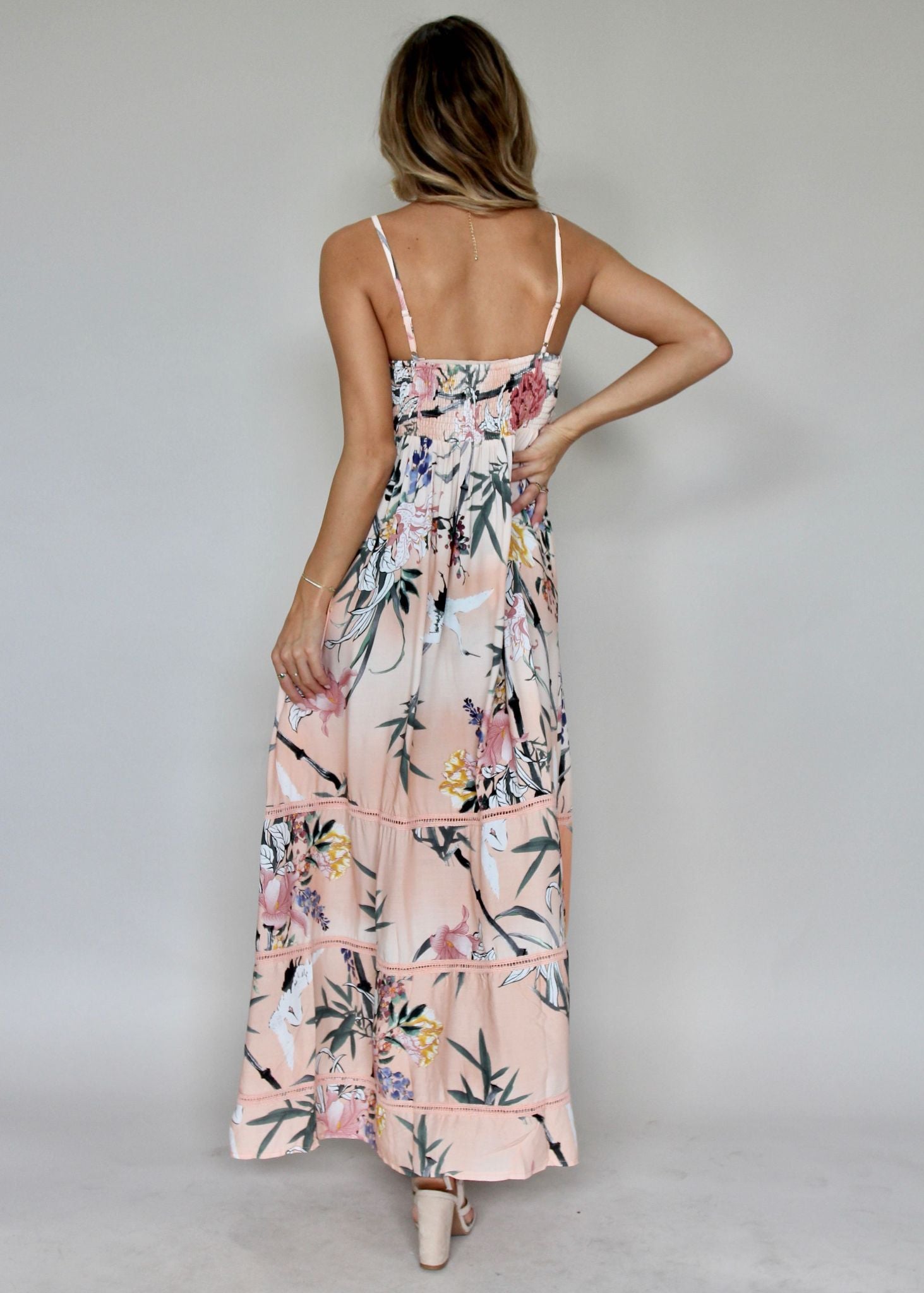 Callie Maxi Dress - Cupid