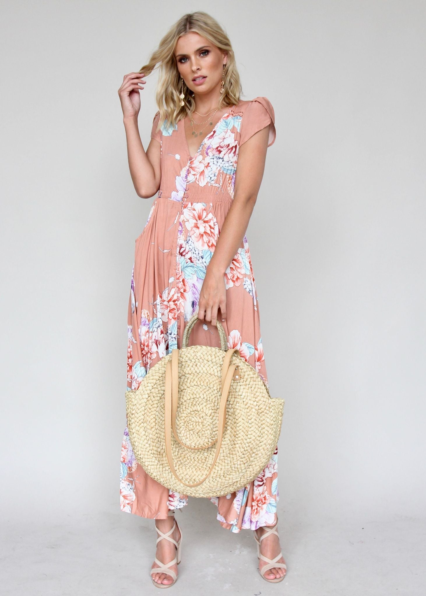 Carmen Maxi Dress - Bellisa