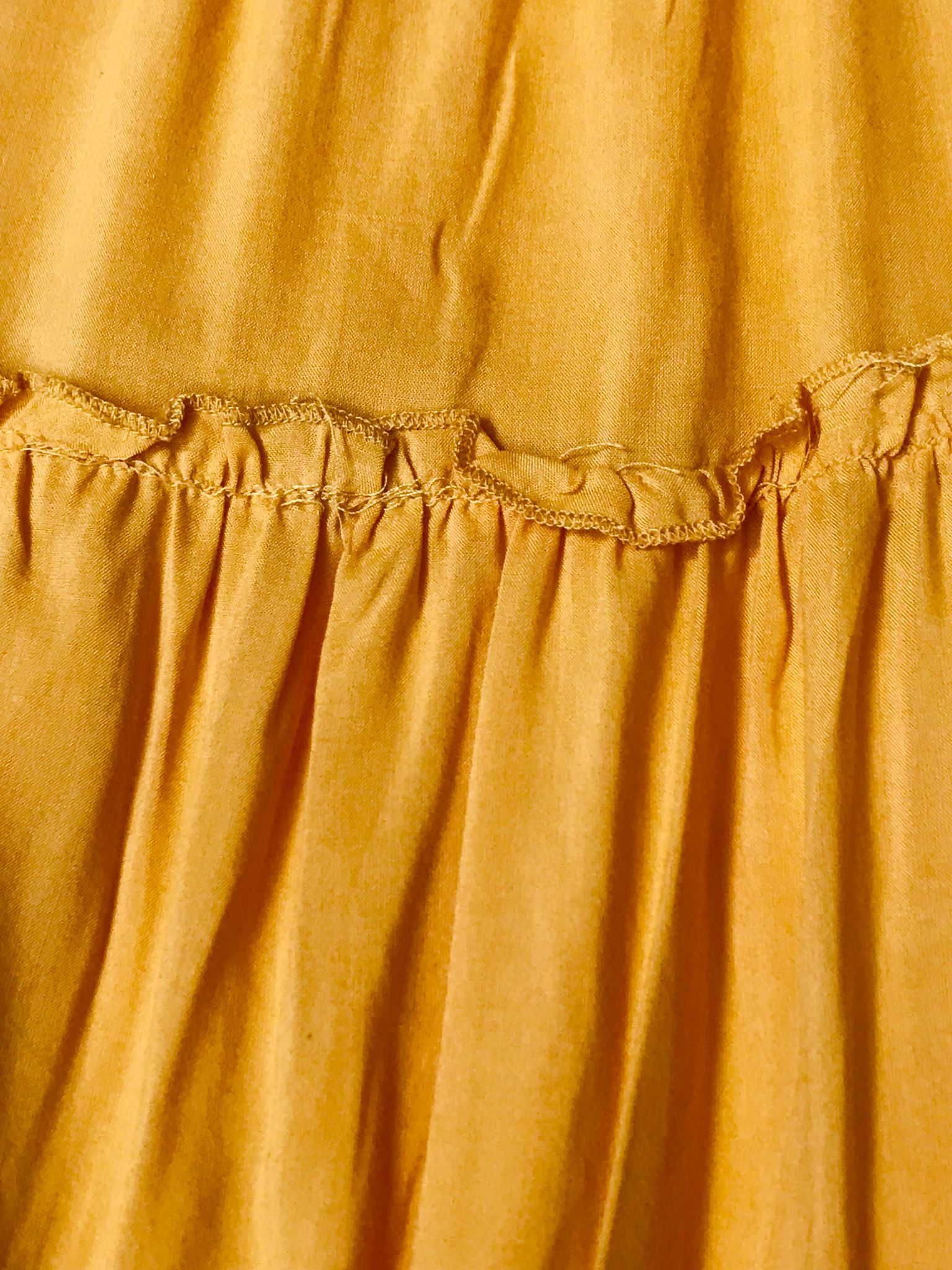 Estella Off Shoulder Midi Dress - Mustard