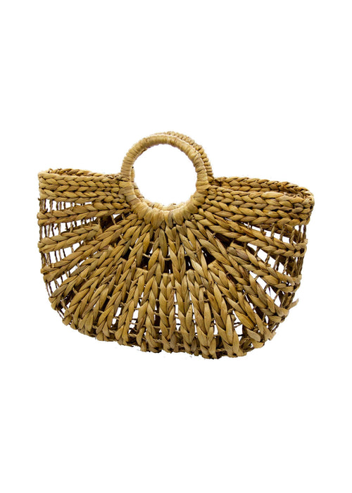 Palermo Straw Bag - Natural