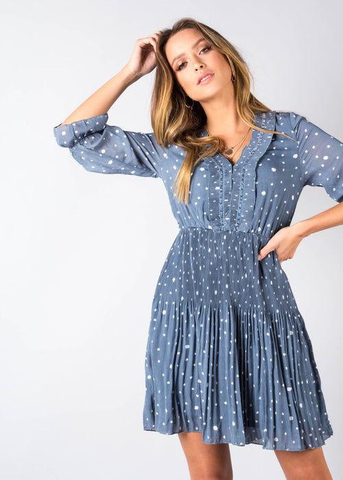Lucie Swing Dress - Carolina