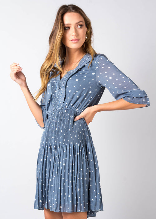 Lucie Swing Dress - Carolina