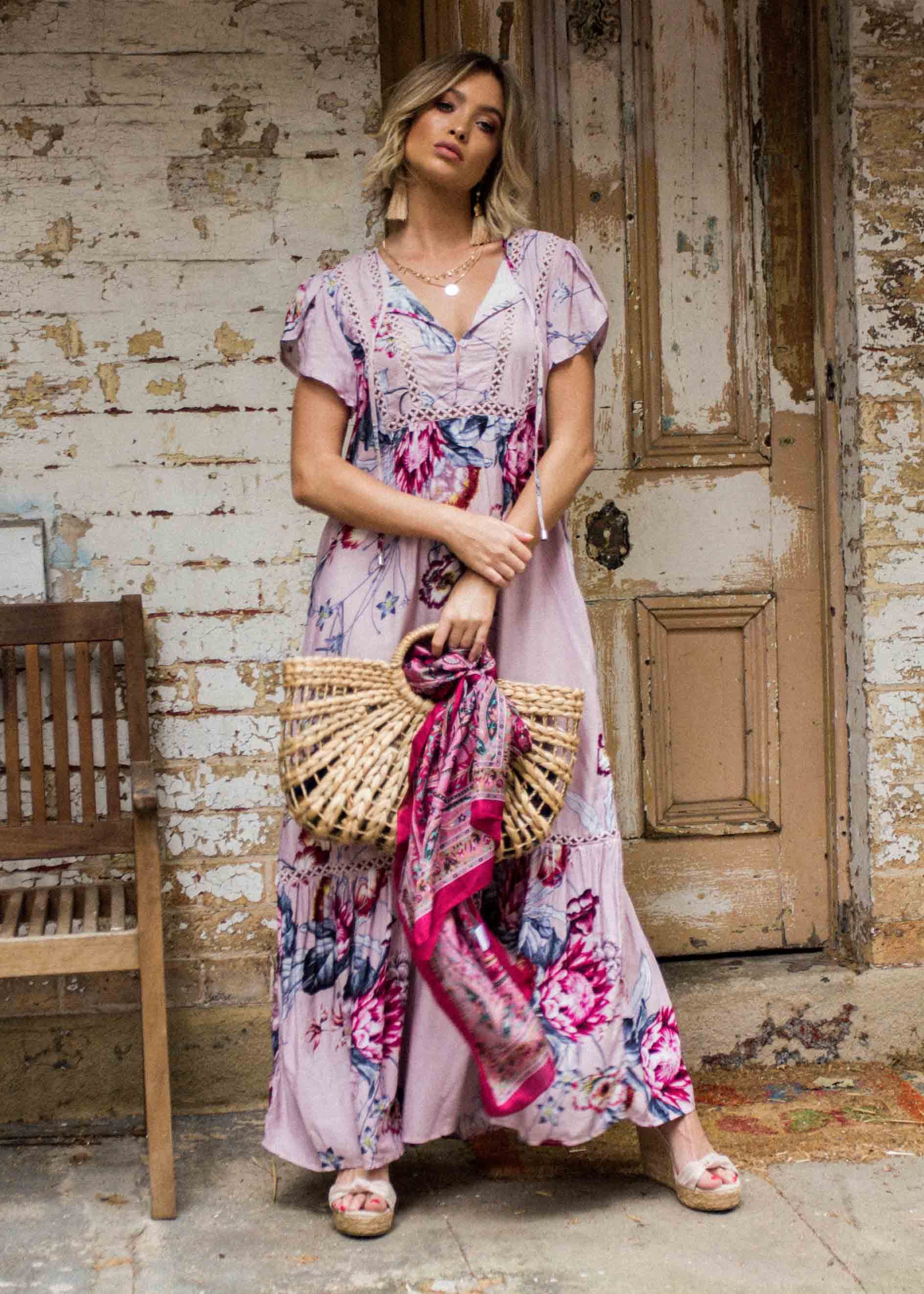 Valerie Maxi Dress - Dahlia