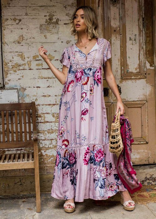 Valerie Maxi Dress - Dahlia
