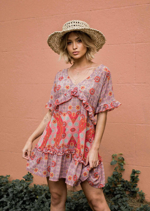 Hold Me Now Dress - Summer Spritz
