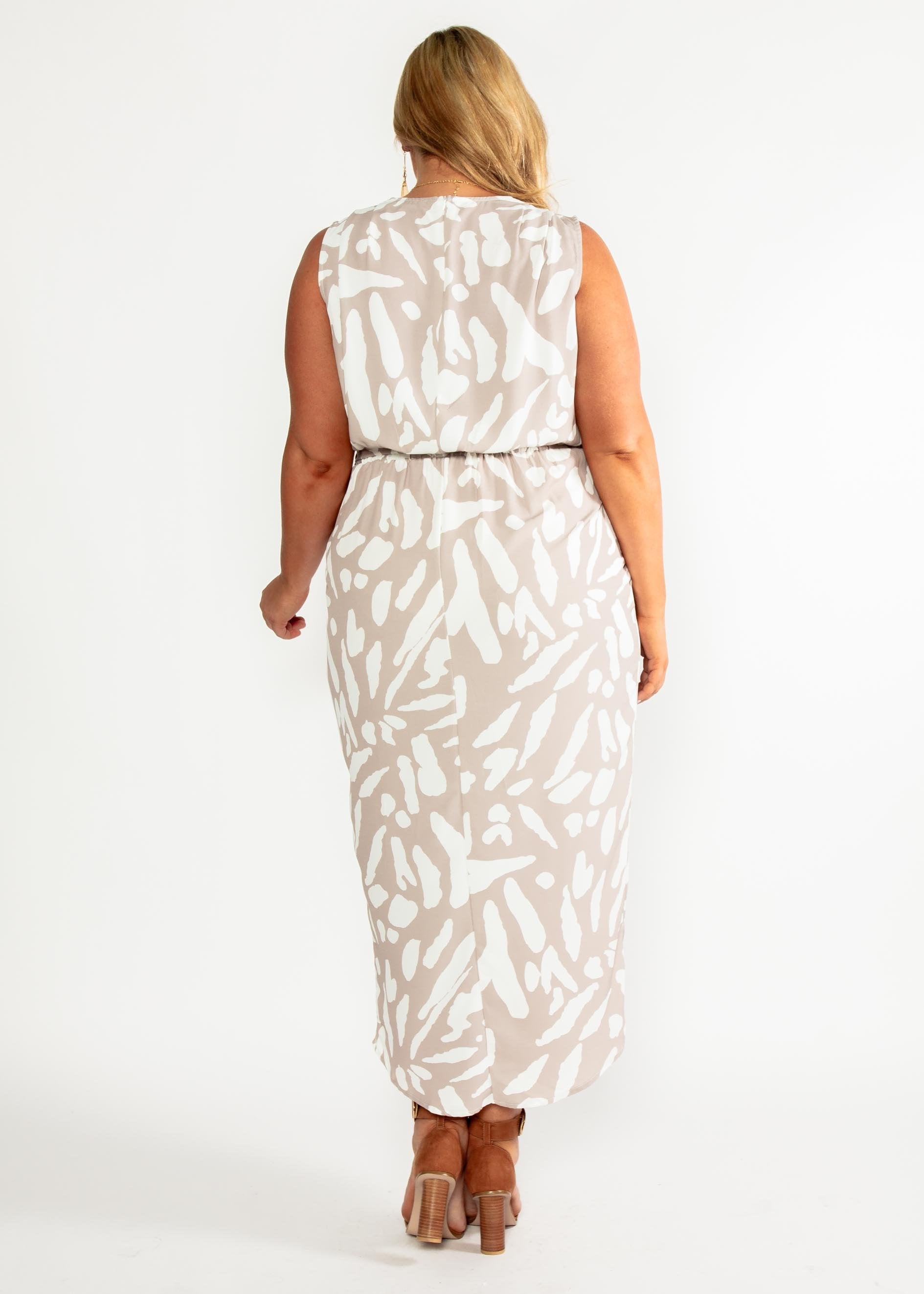Adrienne Maxi Dress - Beige