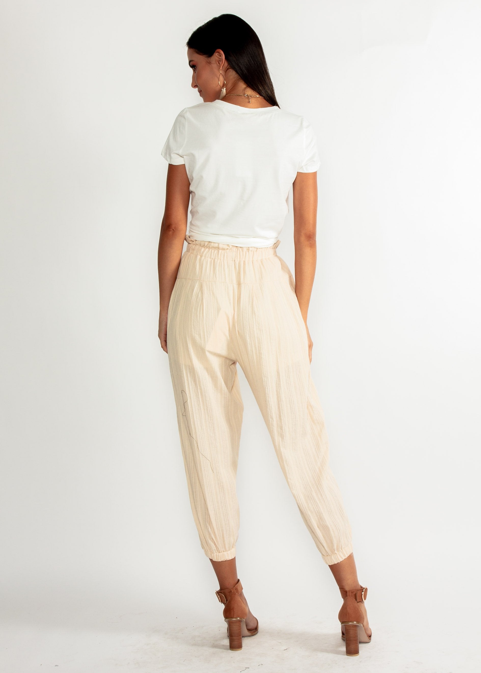 See You Straight Pants - Cream