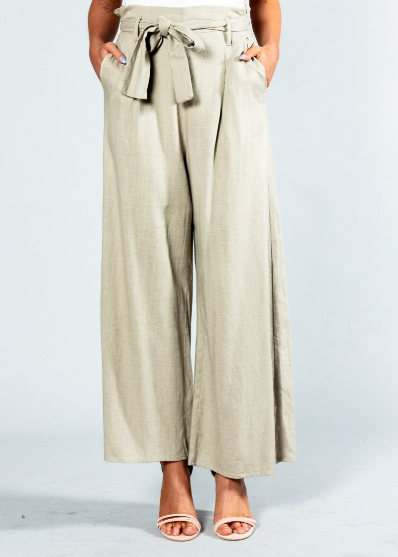 Way Out Pants - Khaki Grey