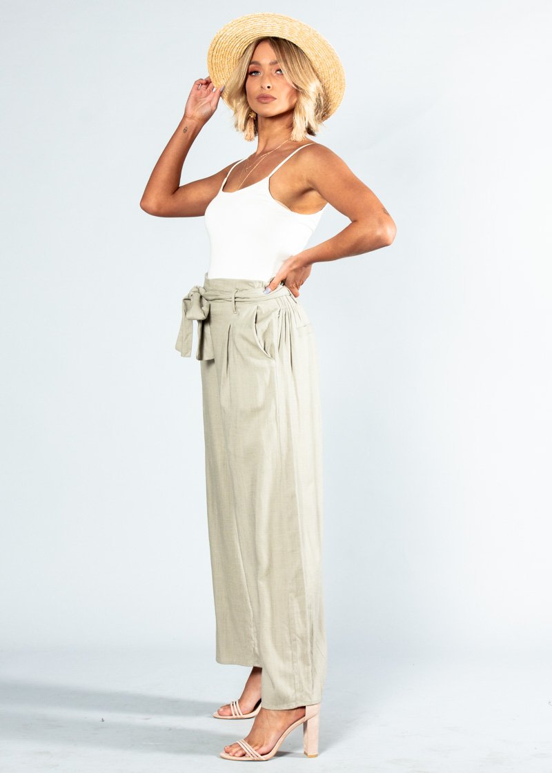 Way Out Pants - Khaki Grey