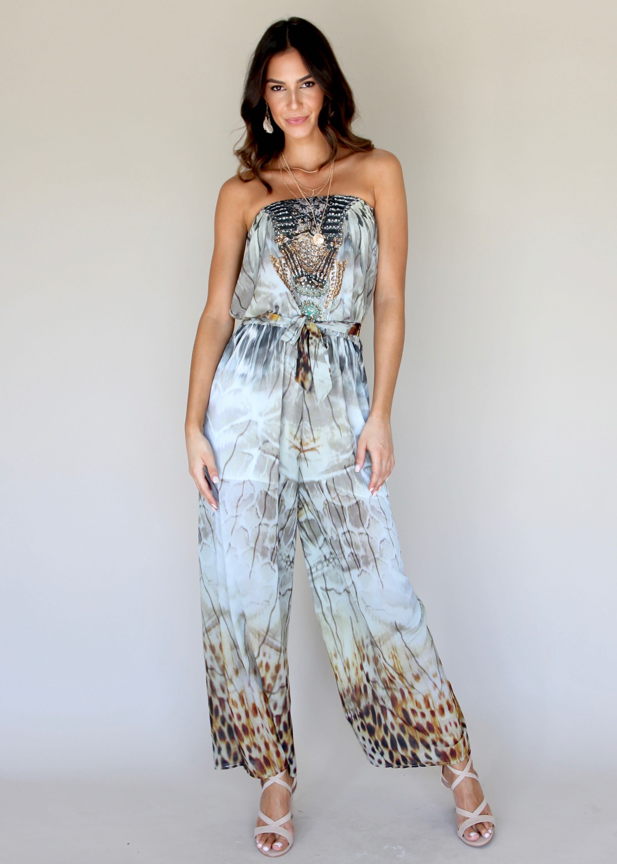 Small Talk Pantsuit - Cairo