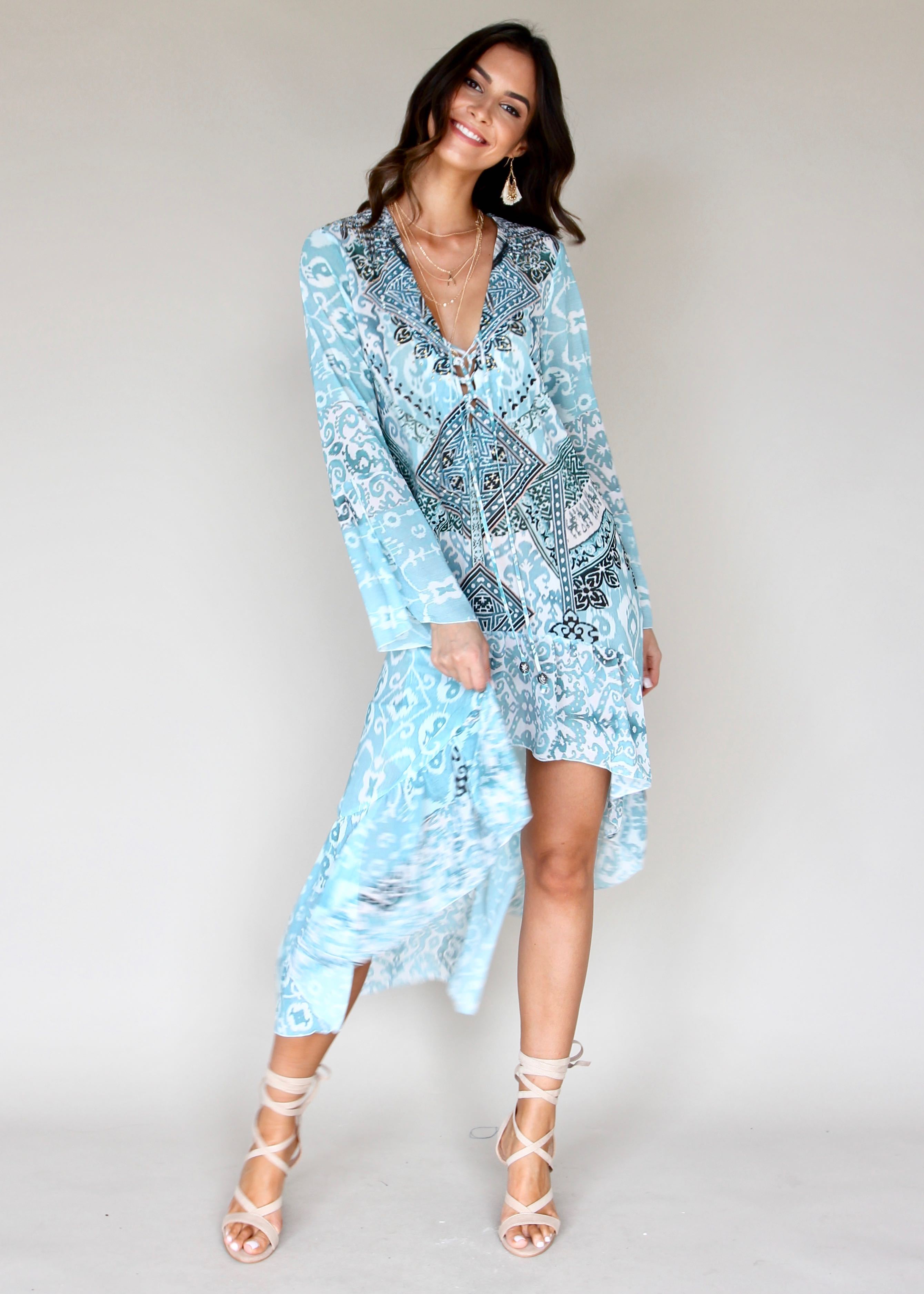 Off Shores Kaftan - Oasis