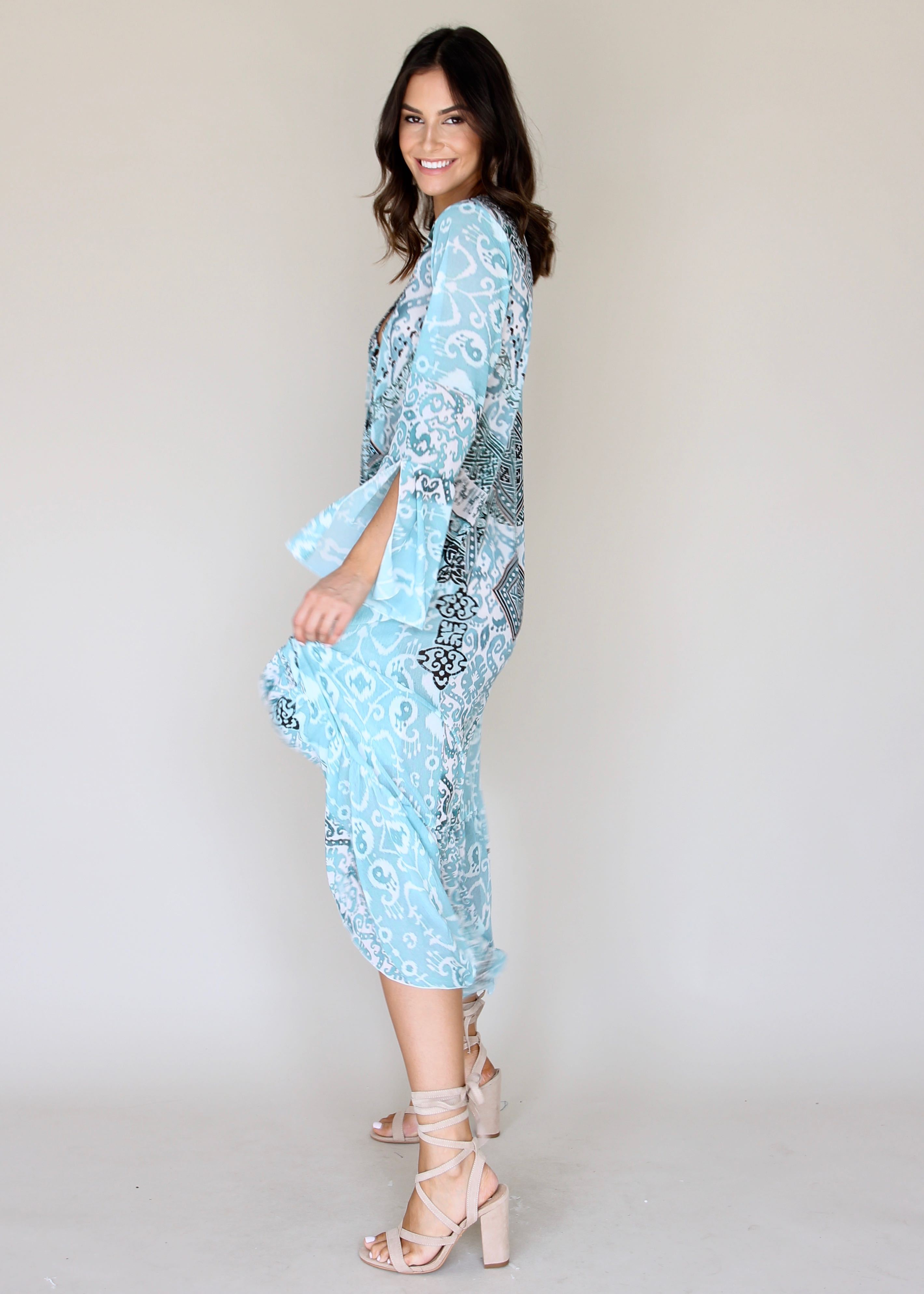 Off Shores Kaftan - Oasis