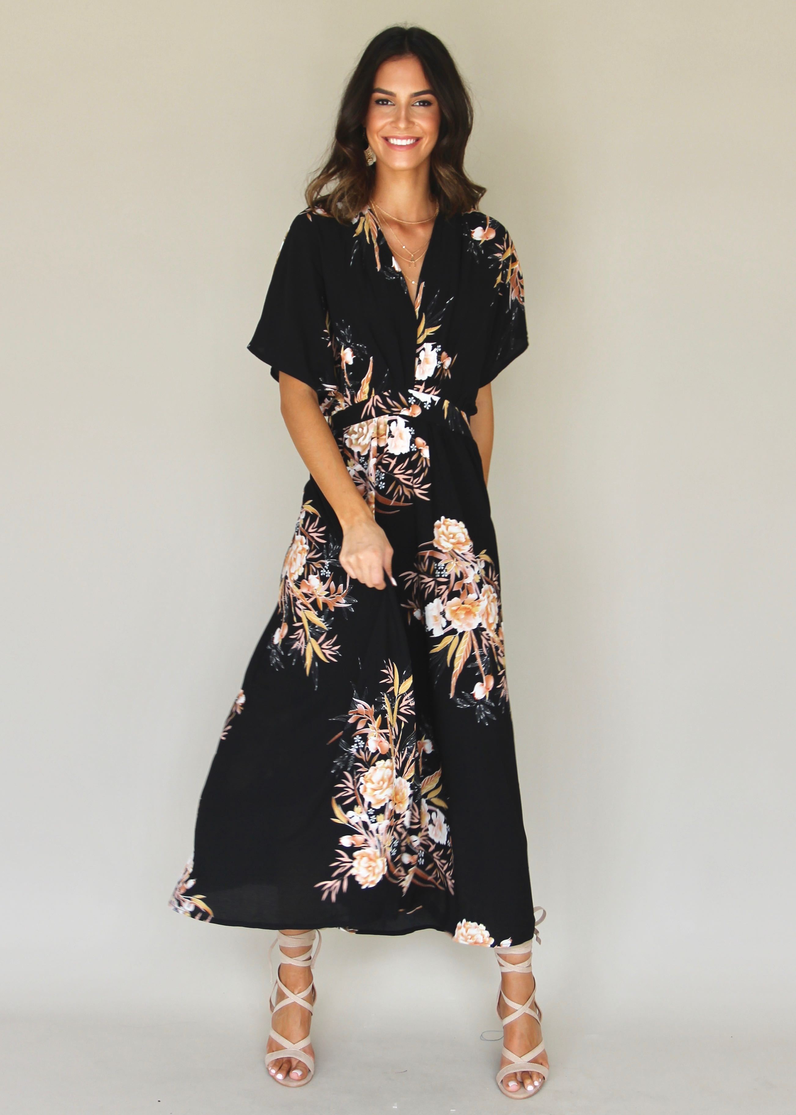 Idaho Maxi Dress - Black