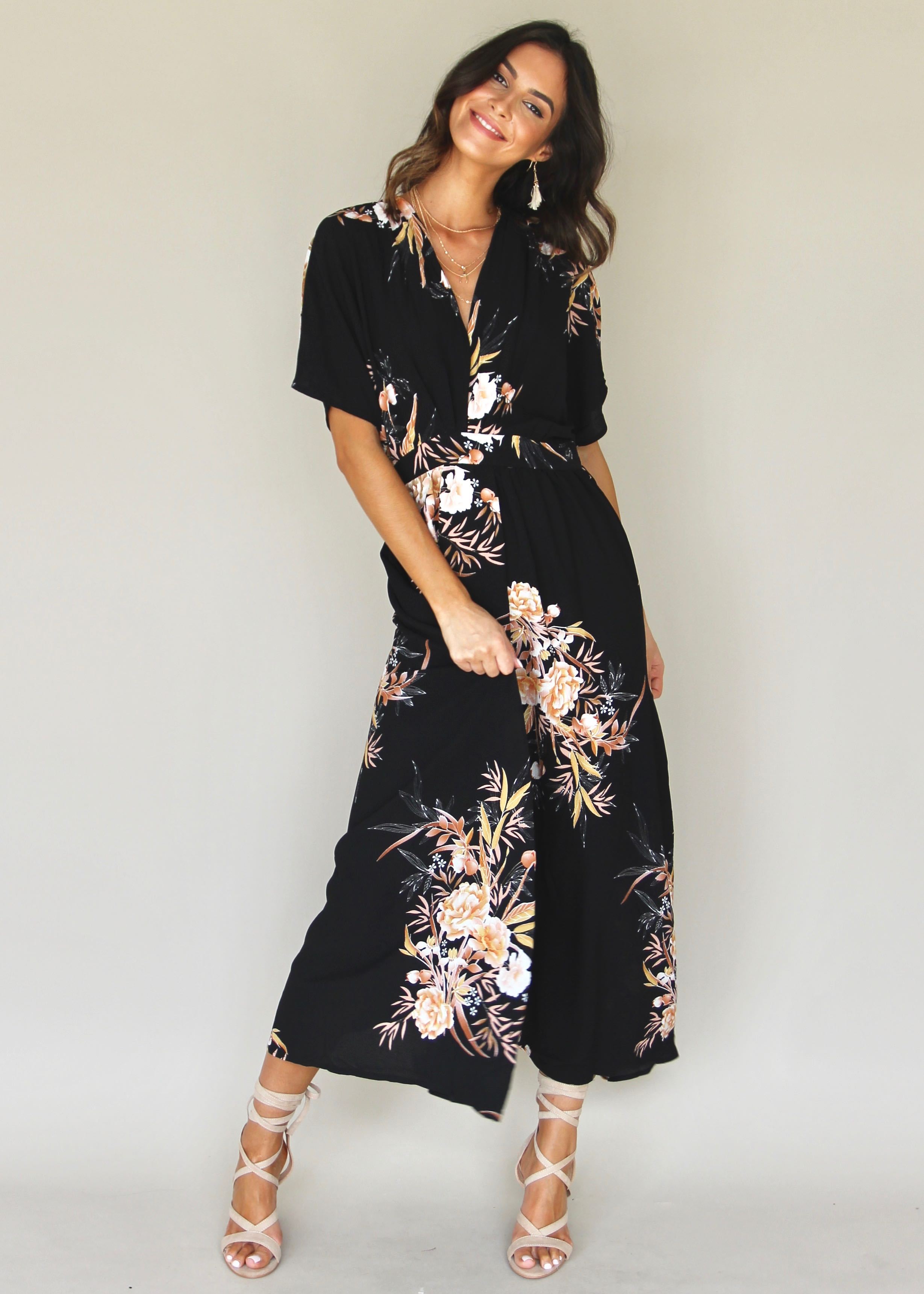 Idaho Maxi Dress - Black