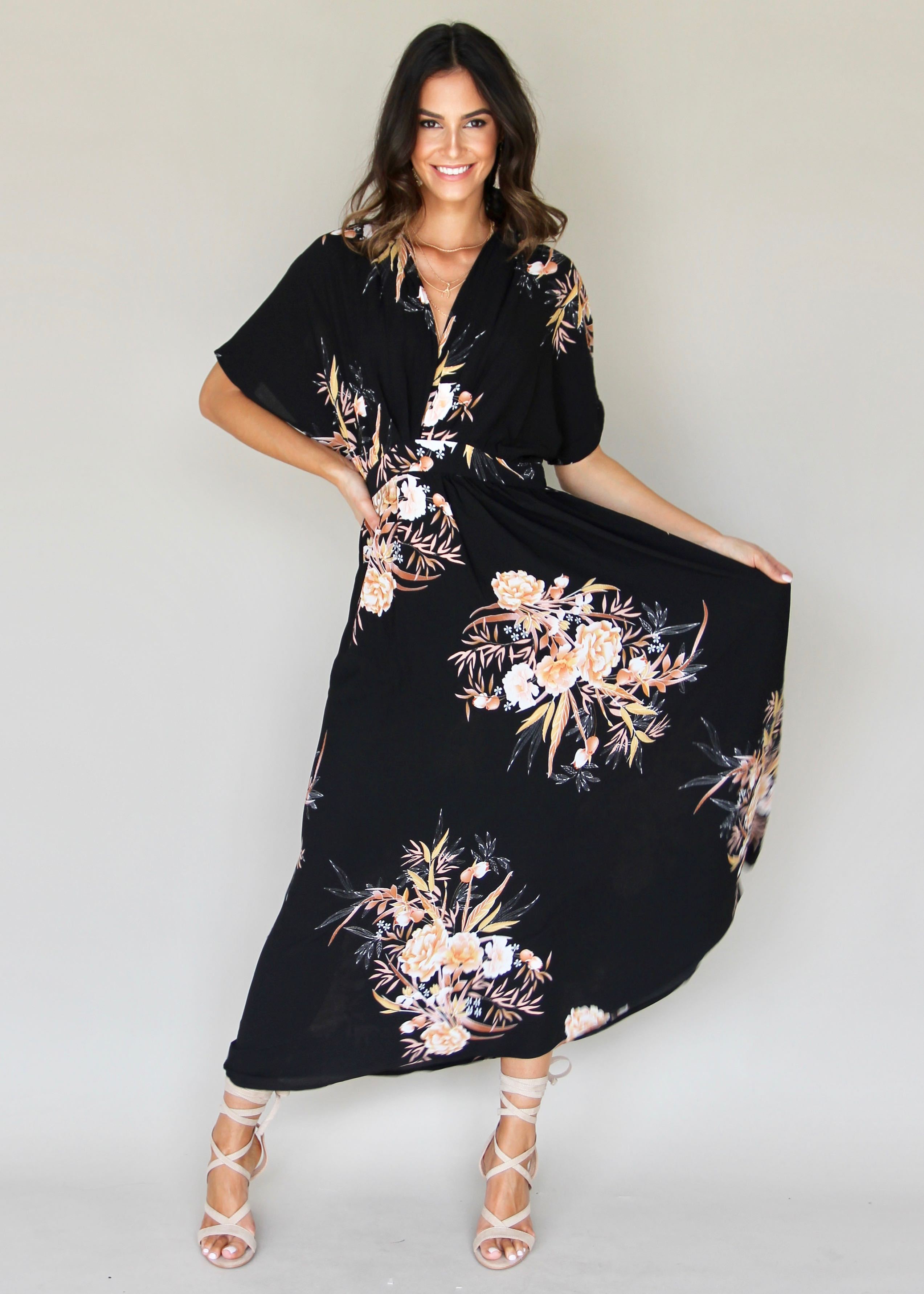 Idaho Maxi Dress - Black