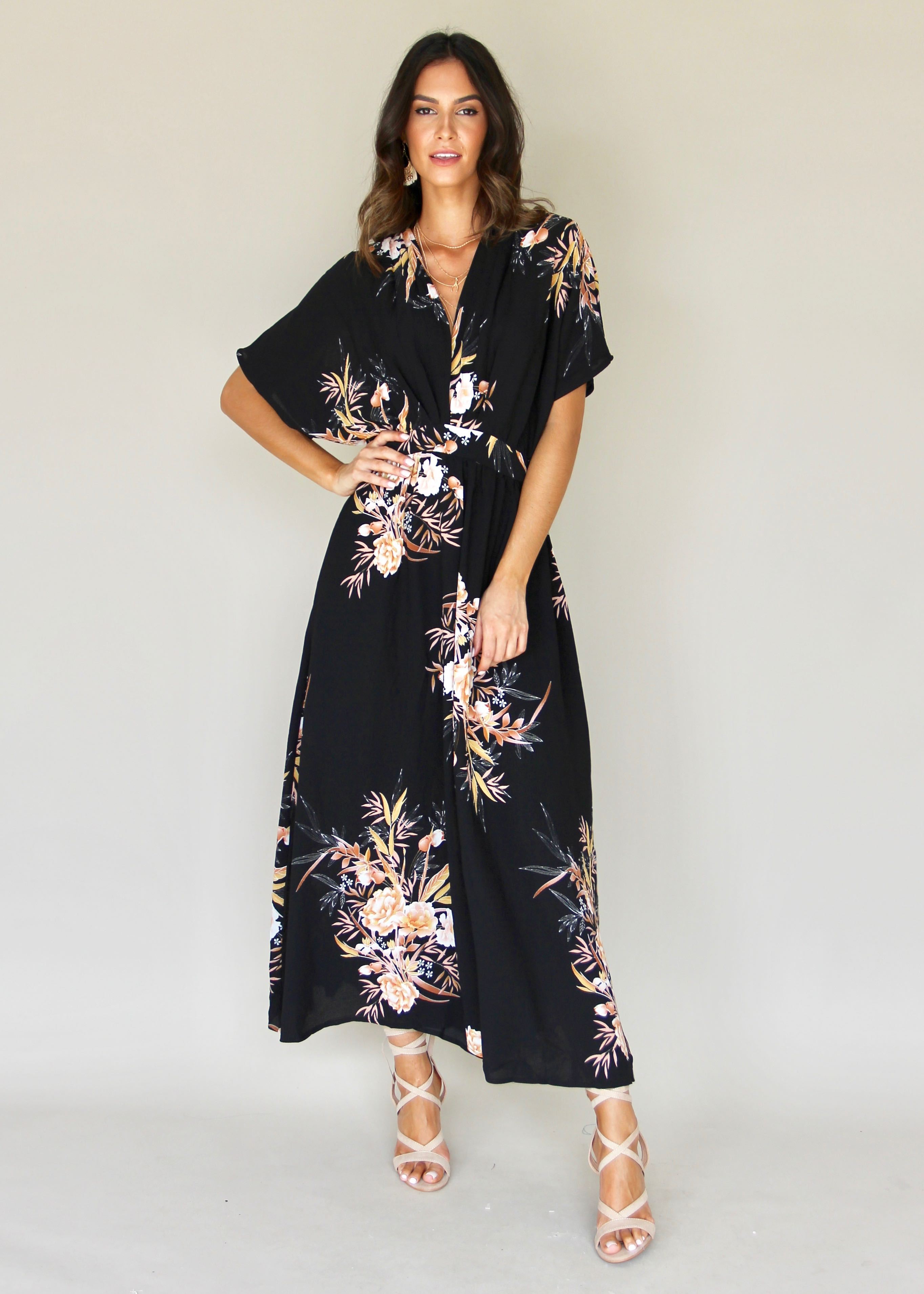 Idaho Maxi Dress - Black