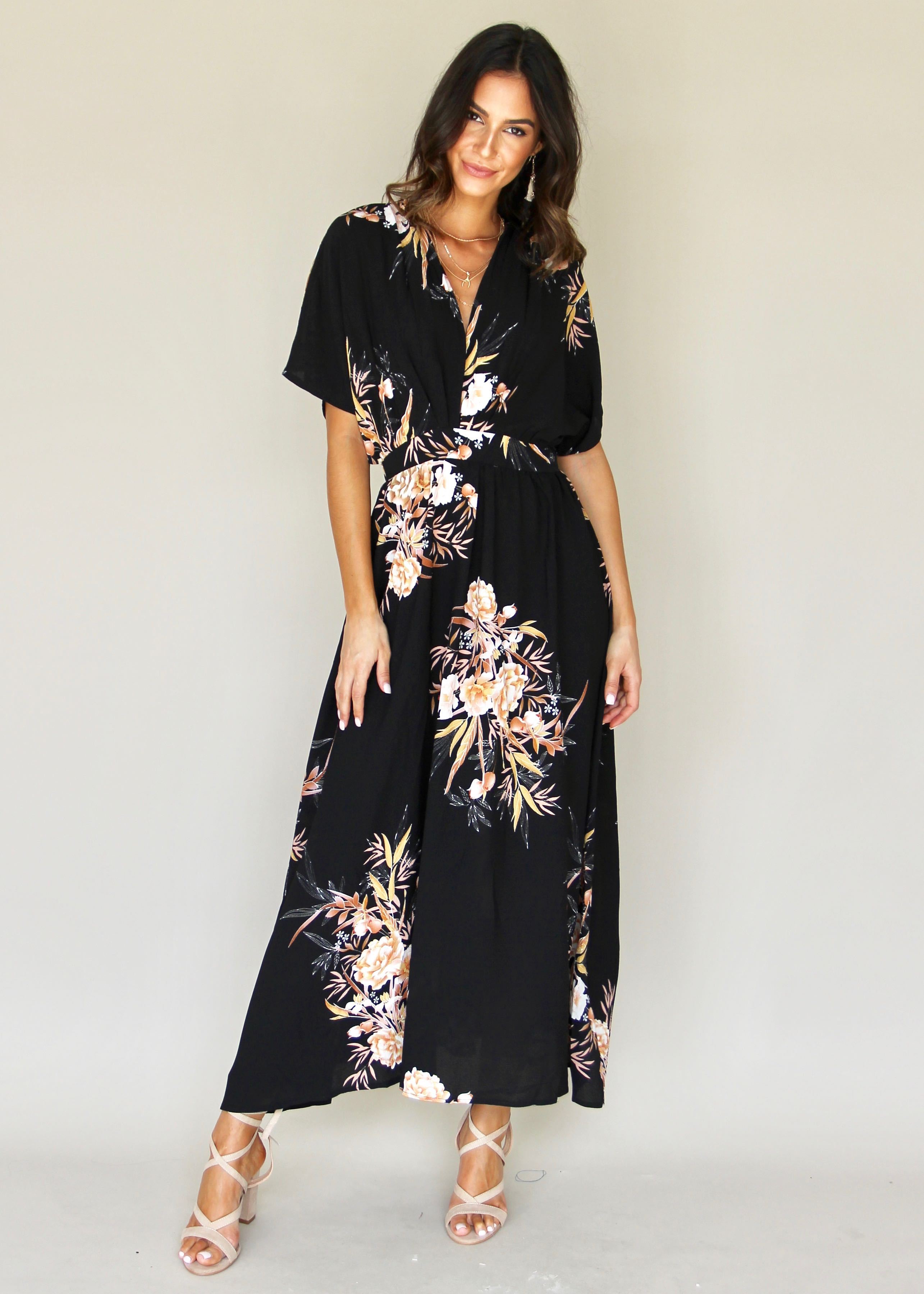 Idaho Maxi Dress - Black