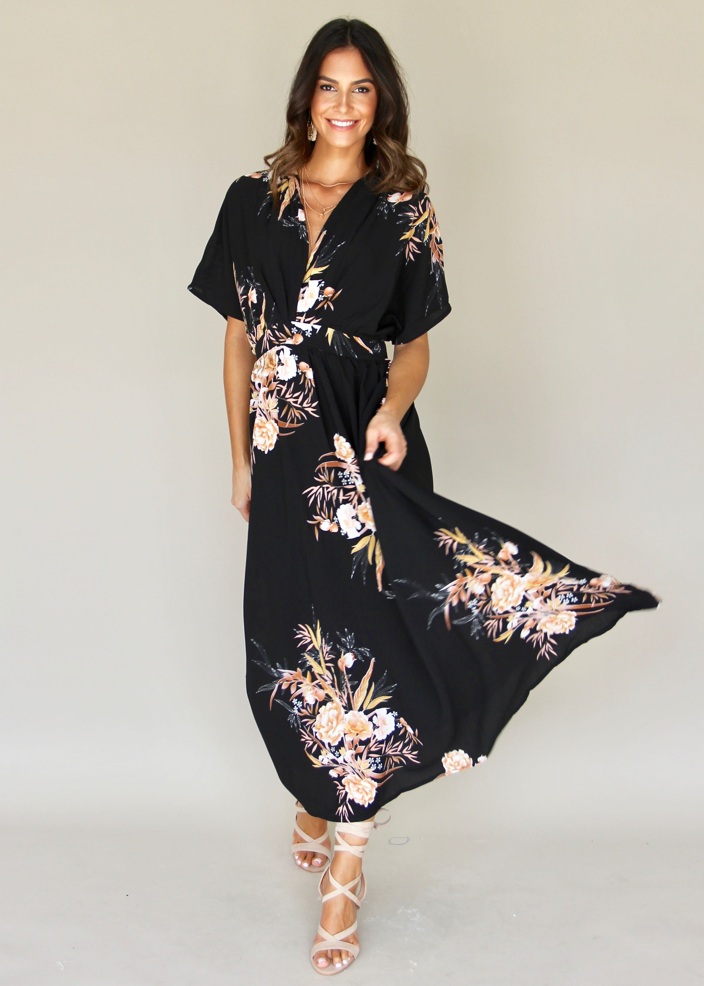 Idaho Maxi Dress - Black