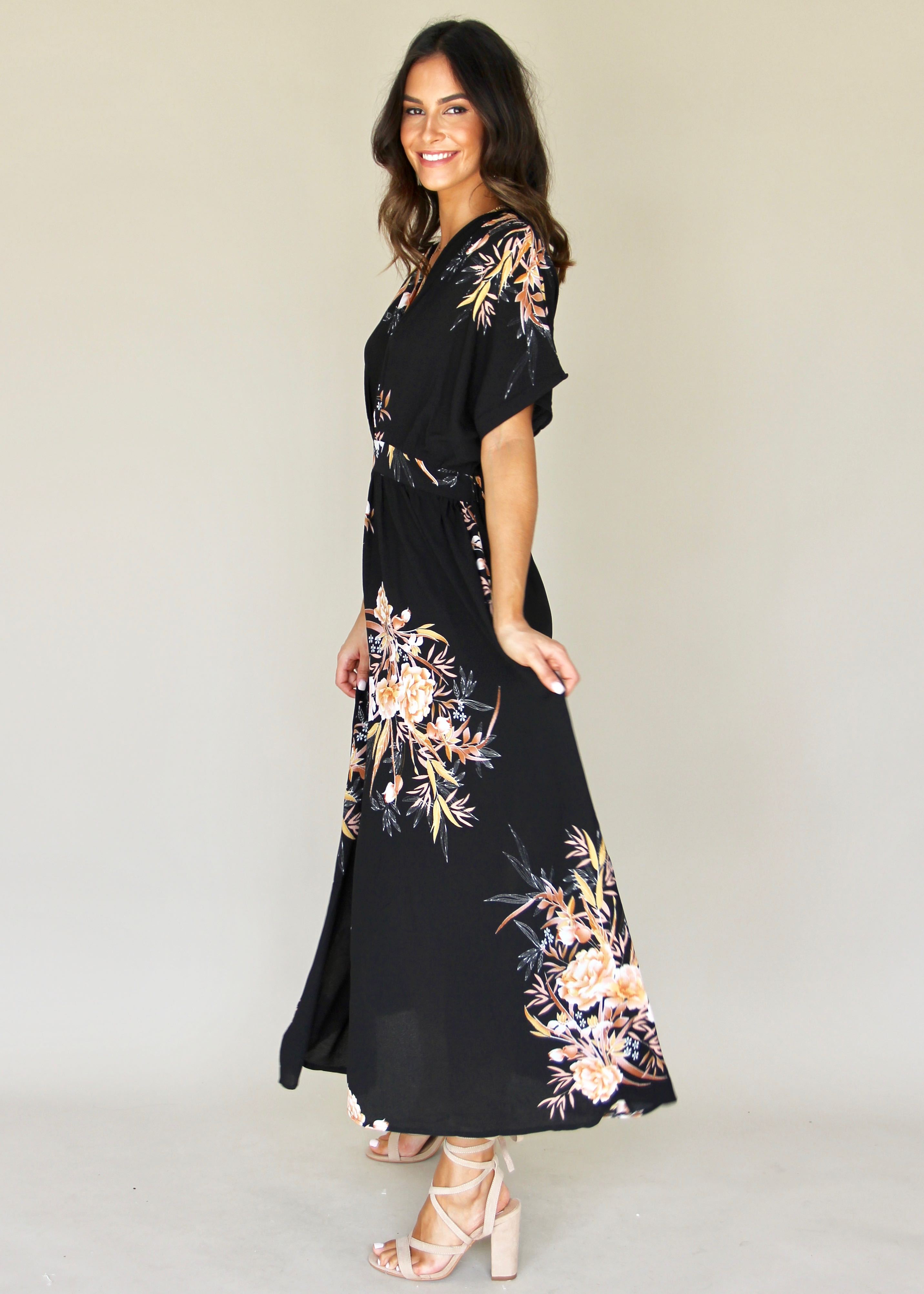 Idaho Maxi Dress - Black