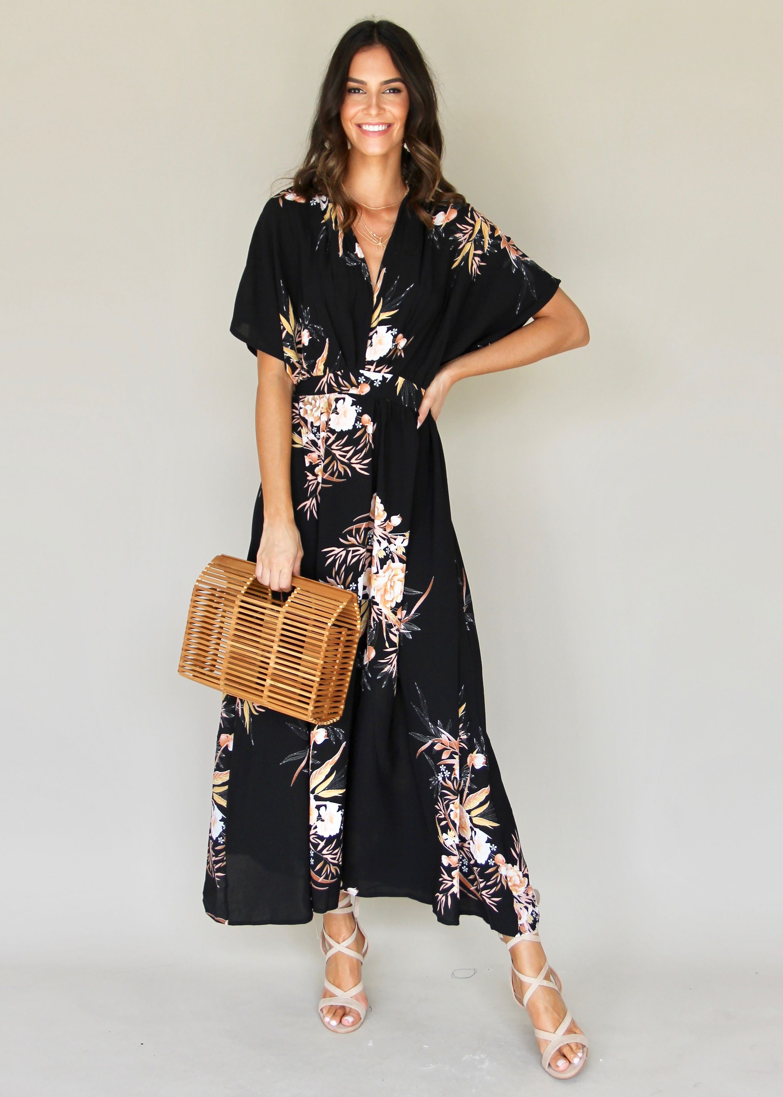 Idaho Maxi Dress - Black