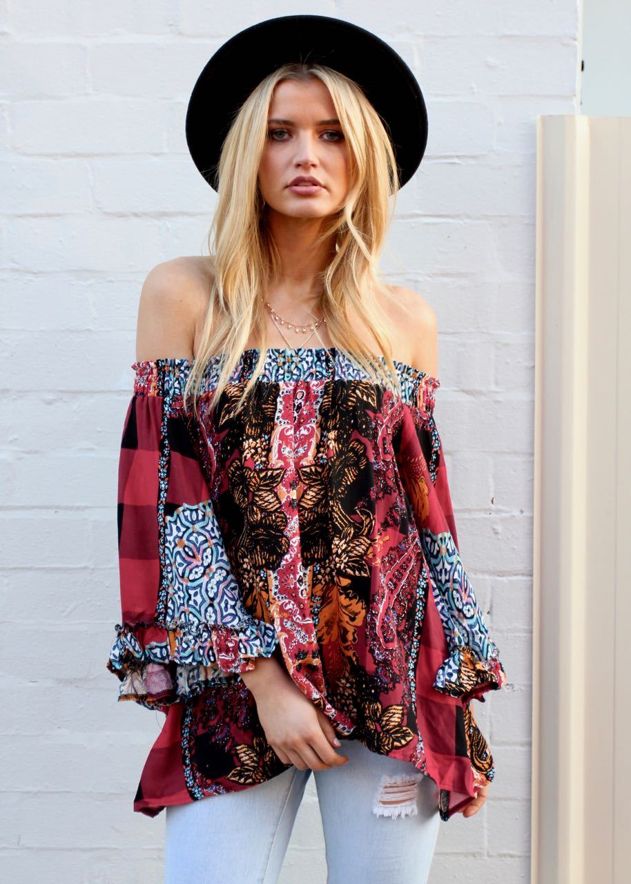 Clover Off Shoulder Top - Marlow