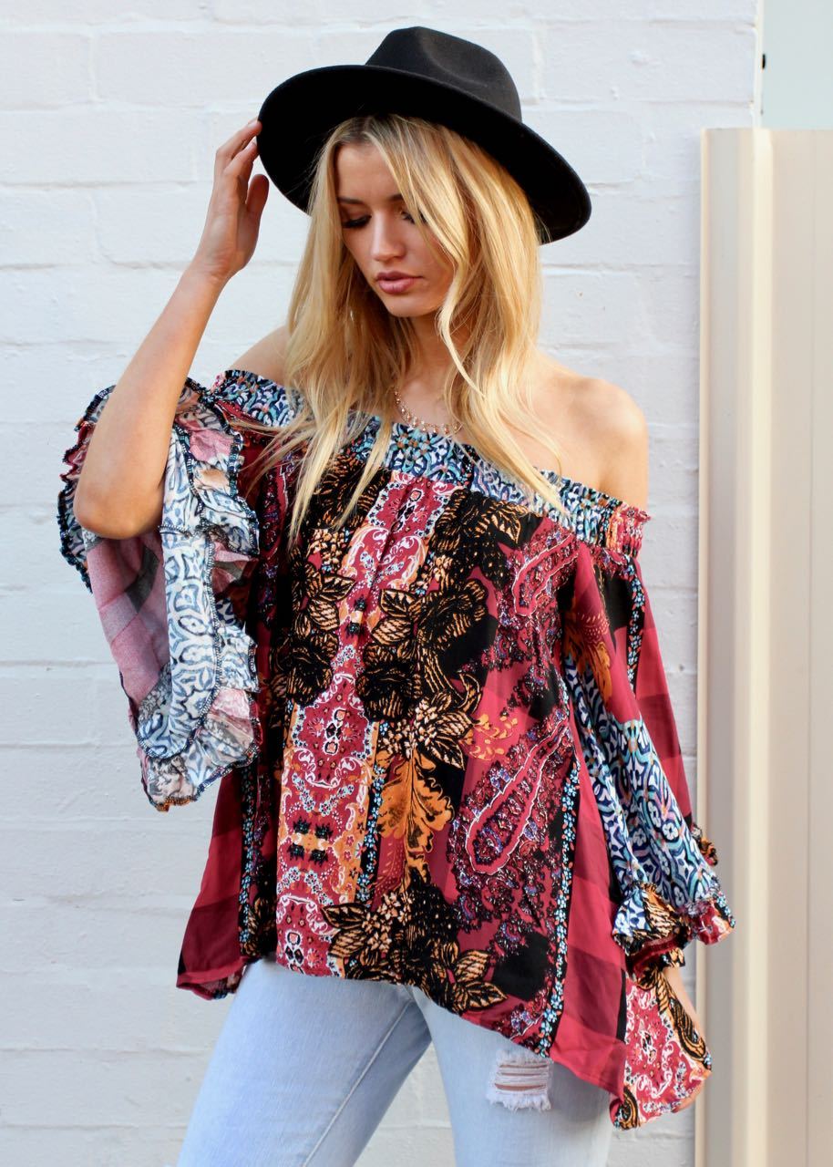 Clover Off Shoulder Top - Marlow
