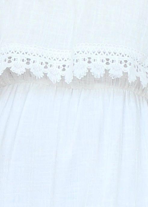 Loved & Adorned Maxi Dress - White
