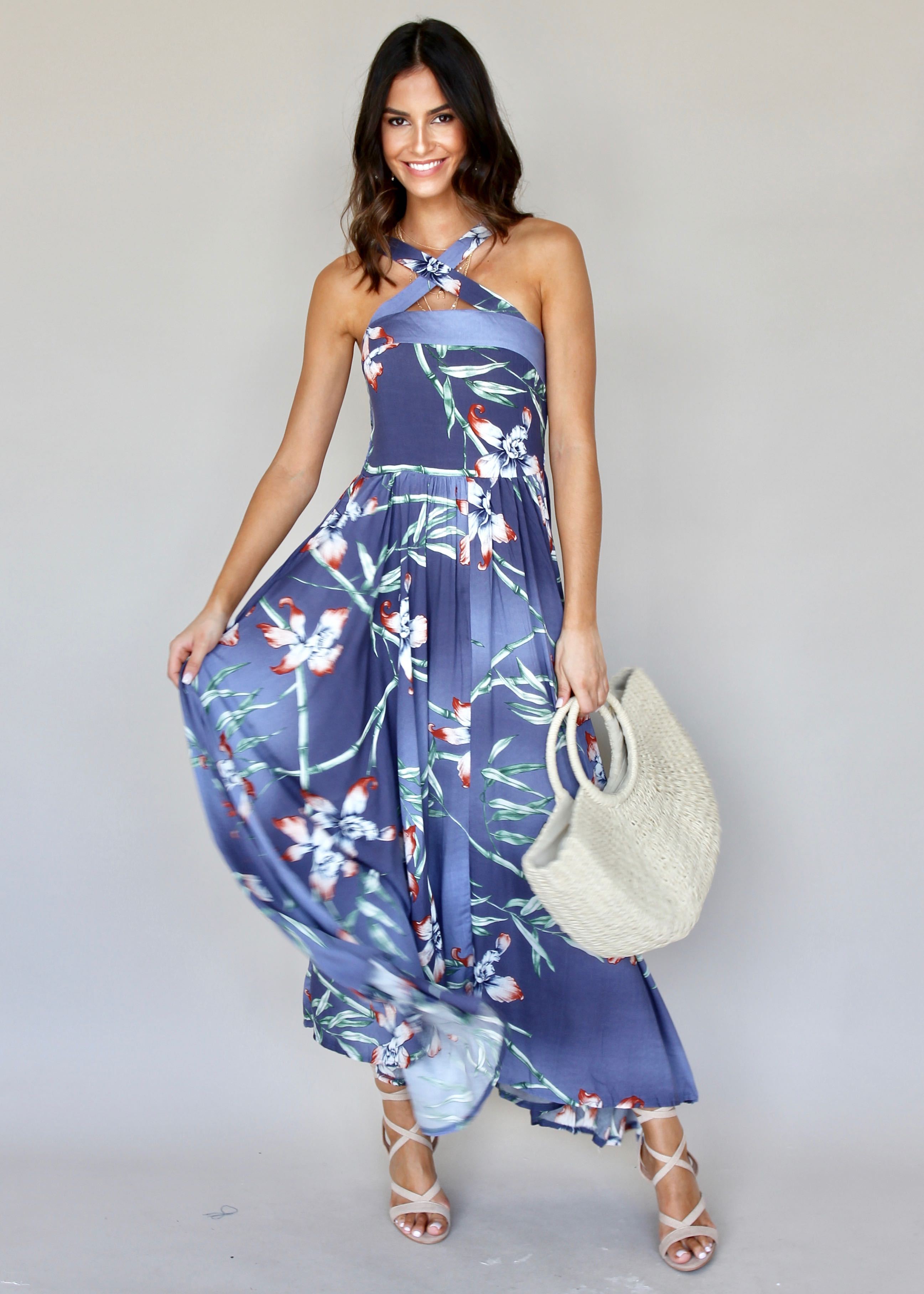 Eden Maxi Dress - Bamboo