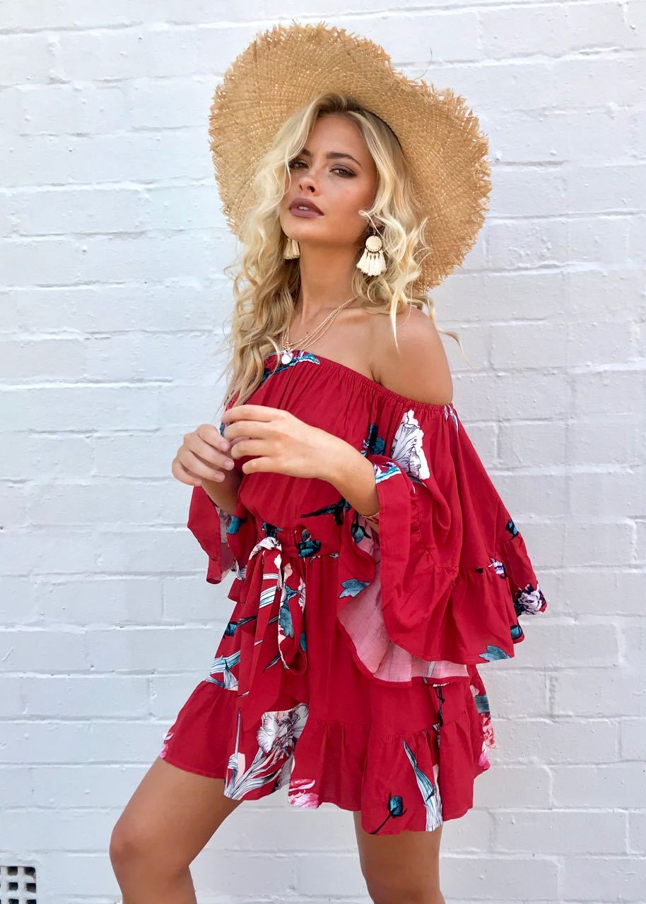 Jasmine Mini Dress - Lovers Passion