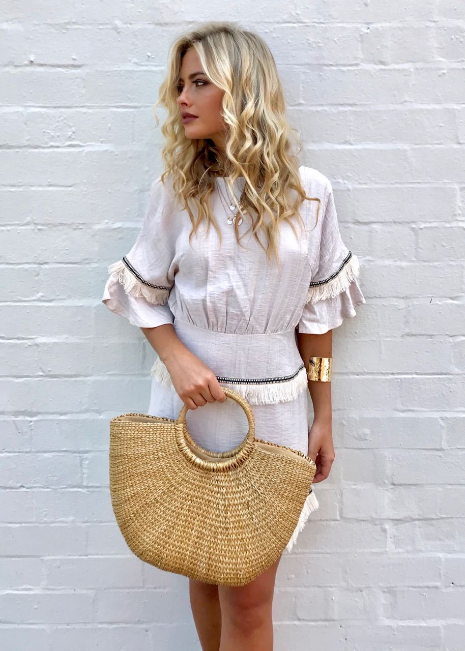 Up Till Dawn Dress - Beige