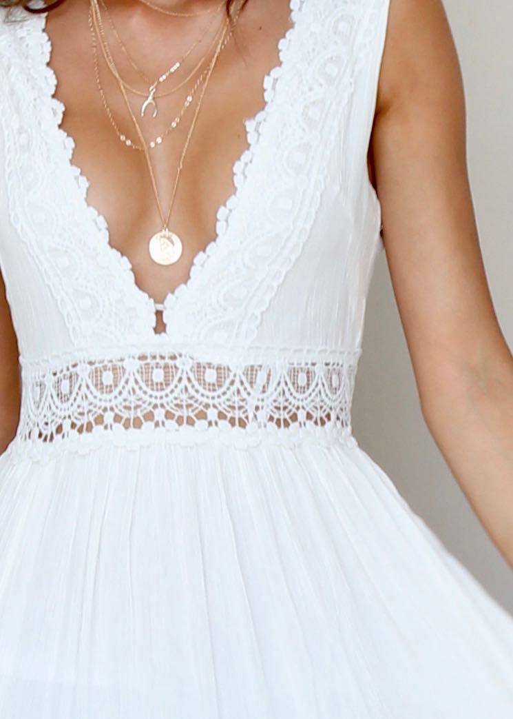 Zion Maxi Dress - White