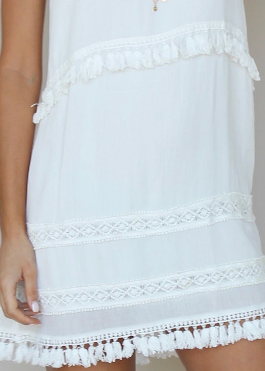 Like You Do Dress - White