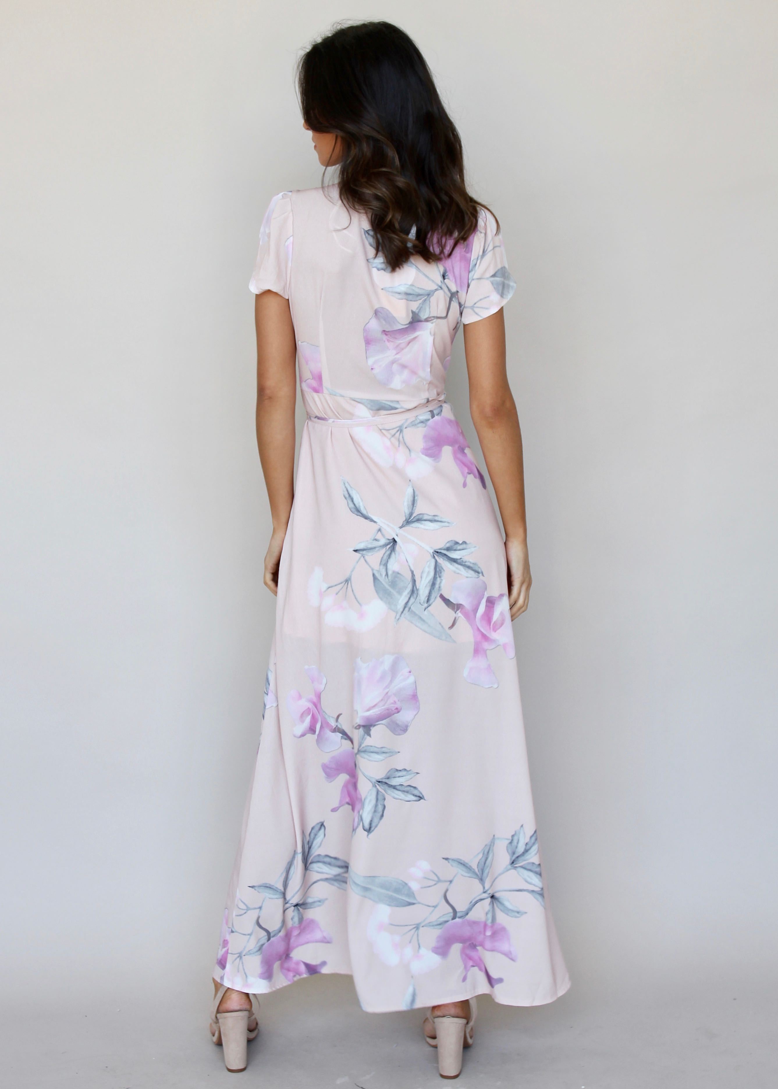 South Branch Wrap Dress - Blossom