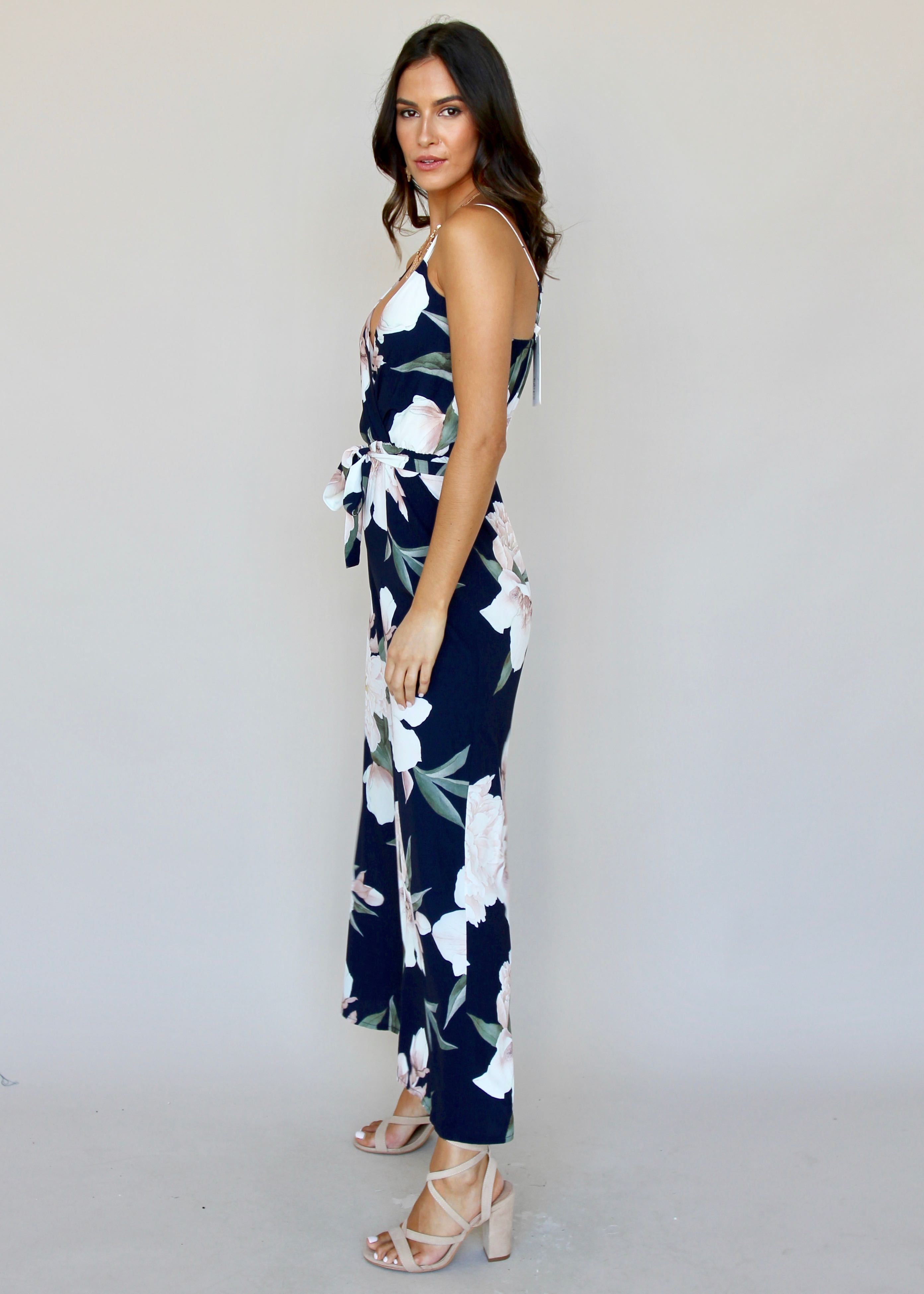 Rosabella Pantsuit - Navy Floral