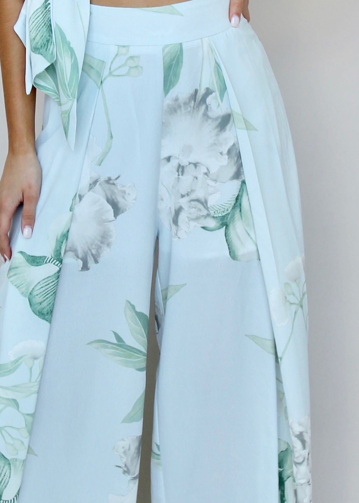 Above Your Love 2-Piece Set - Sky Blue