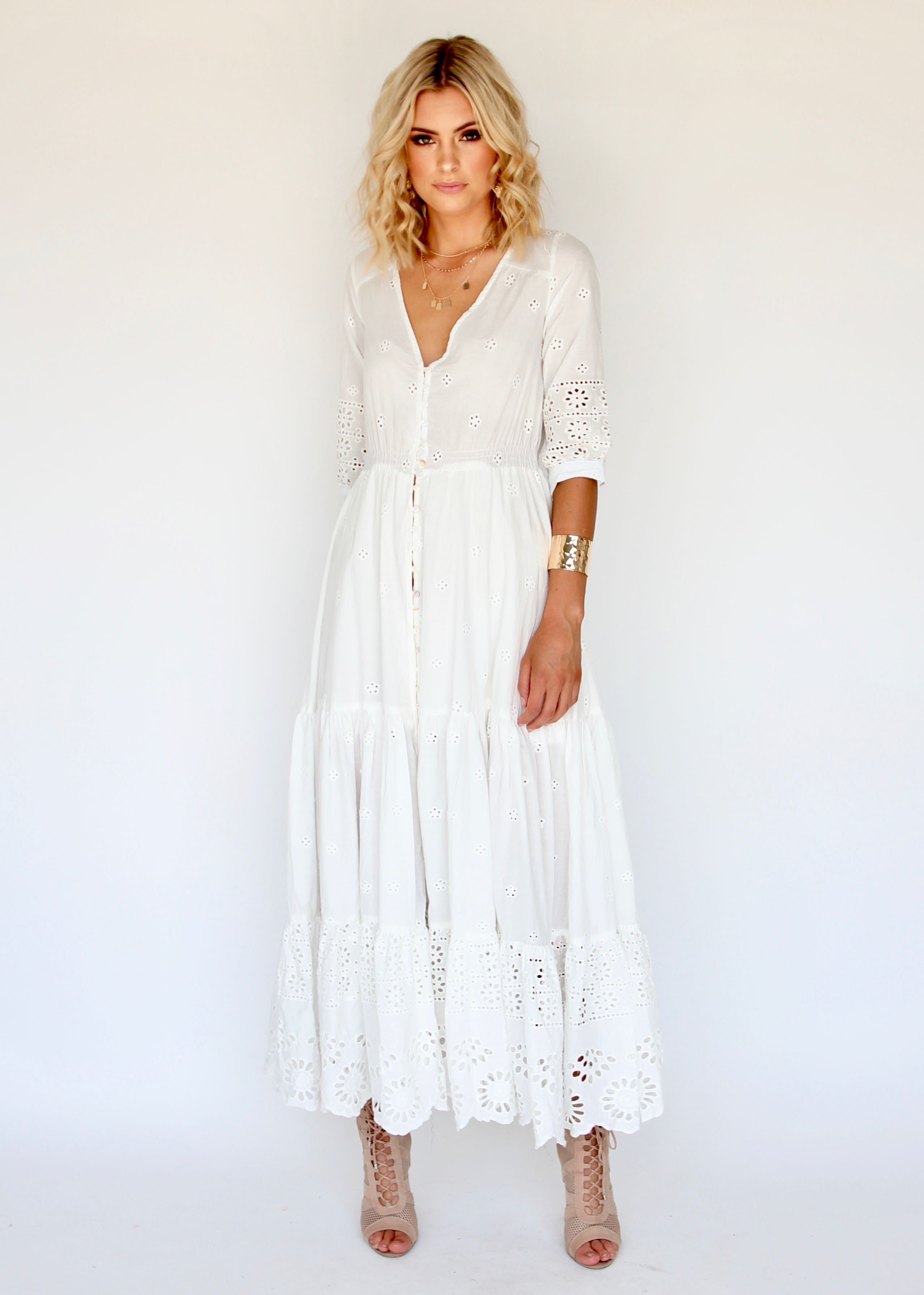 Verona Maxi Dress - White