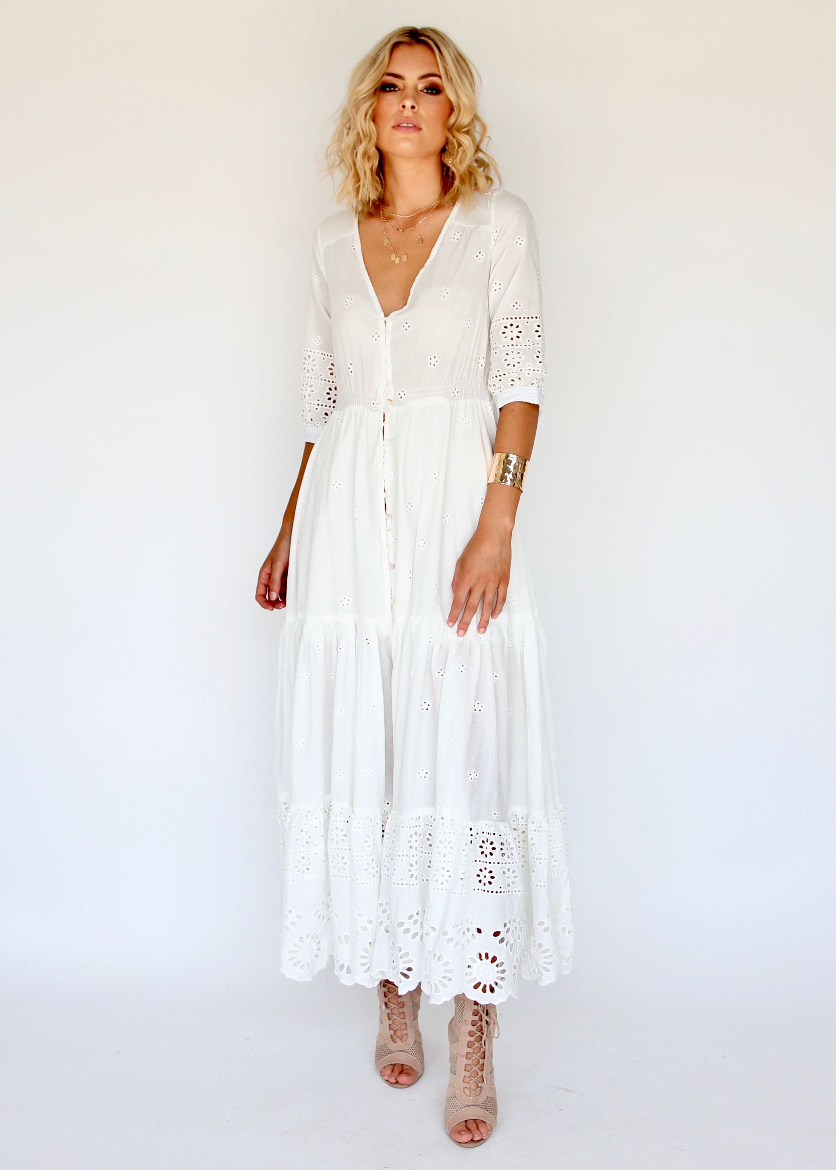 Verona Maxi Dress - White
