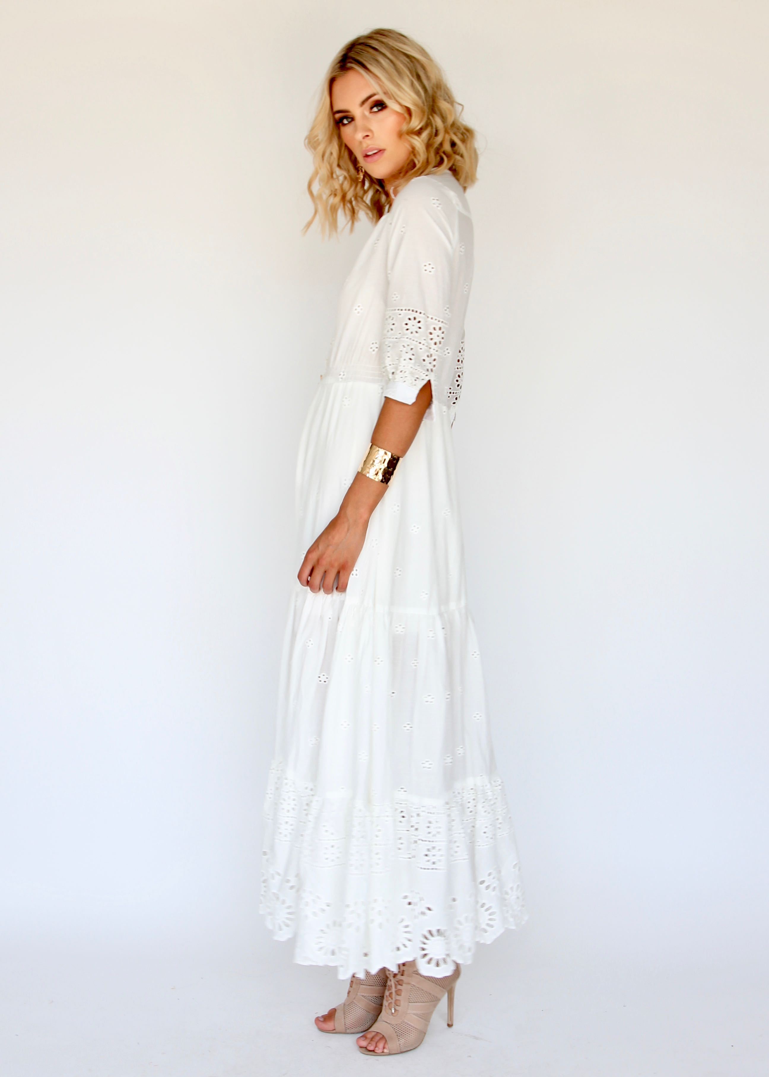 Verona Maxi Dress - White