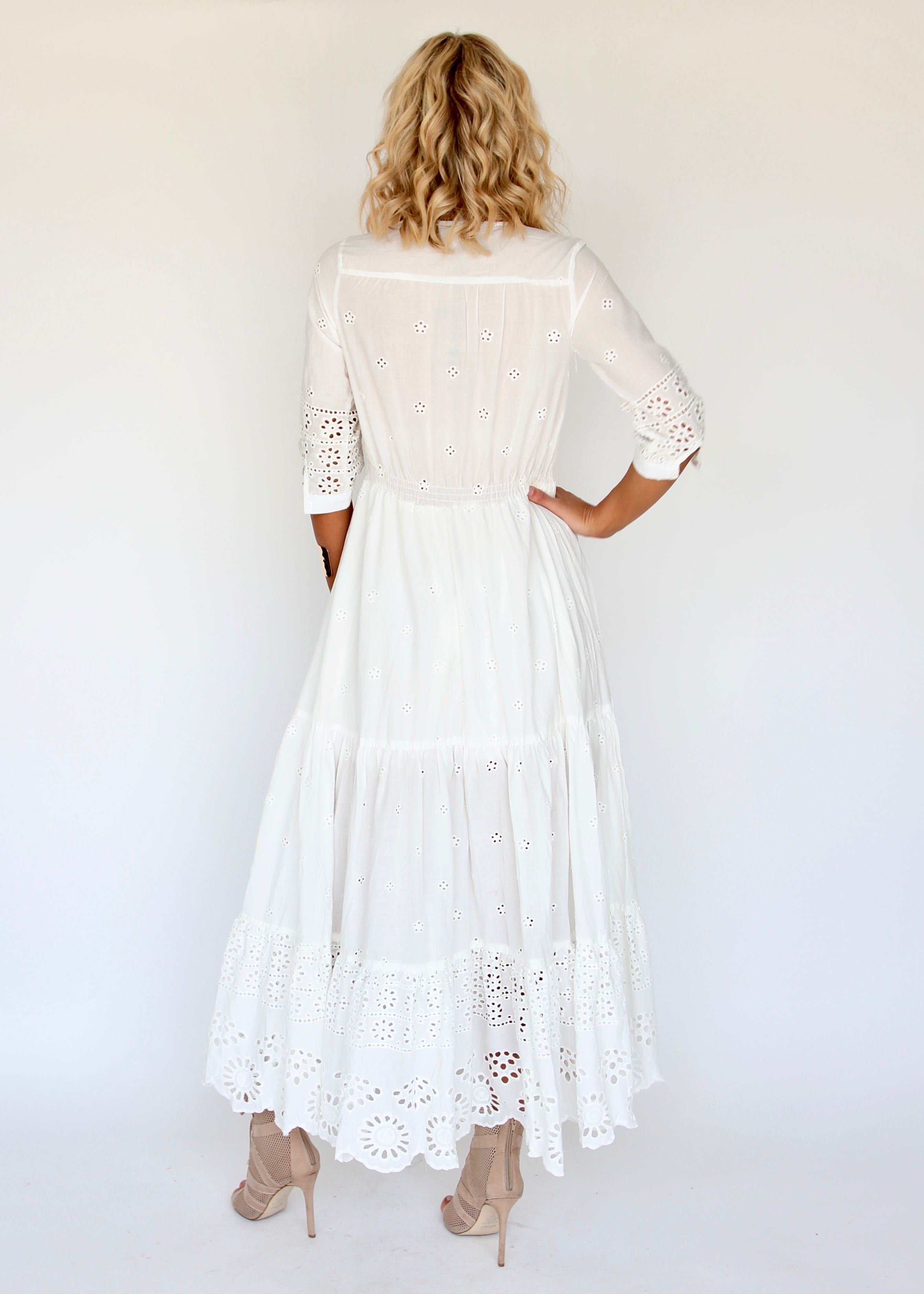 Verona Maxi Dress - White