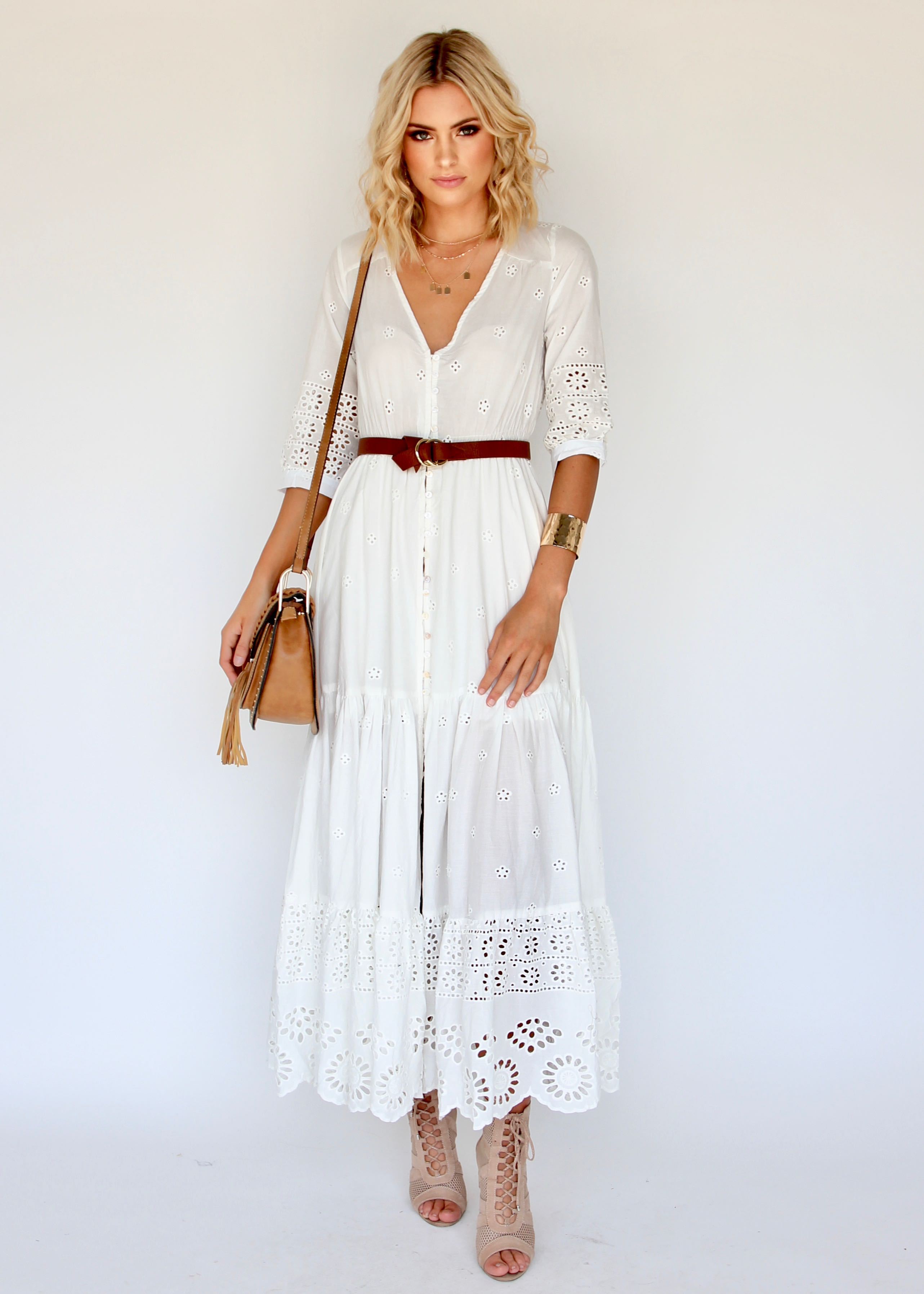 Verona Maxi Dress - White
