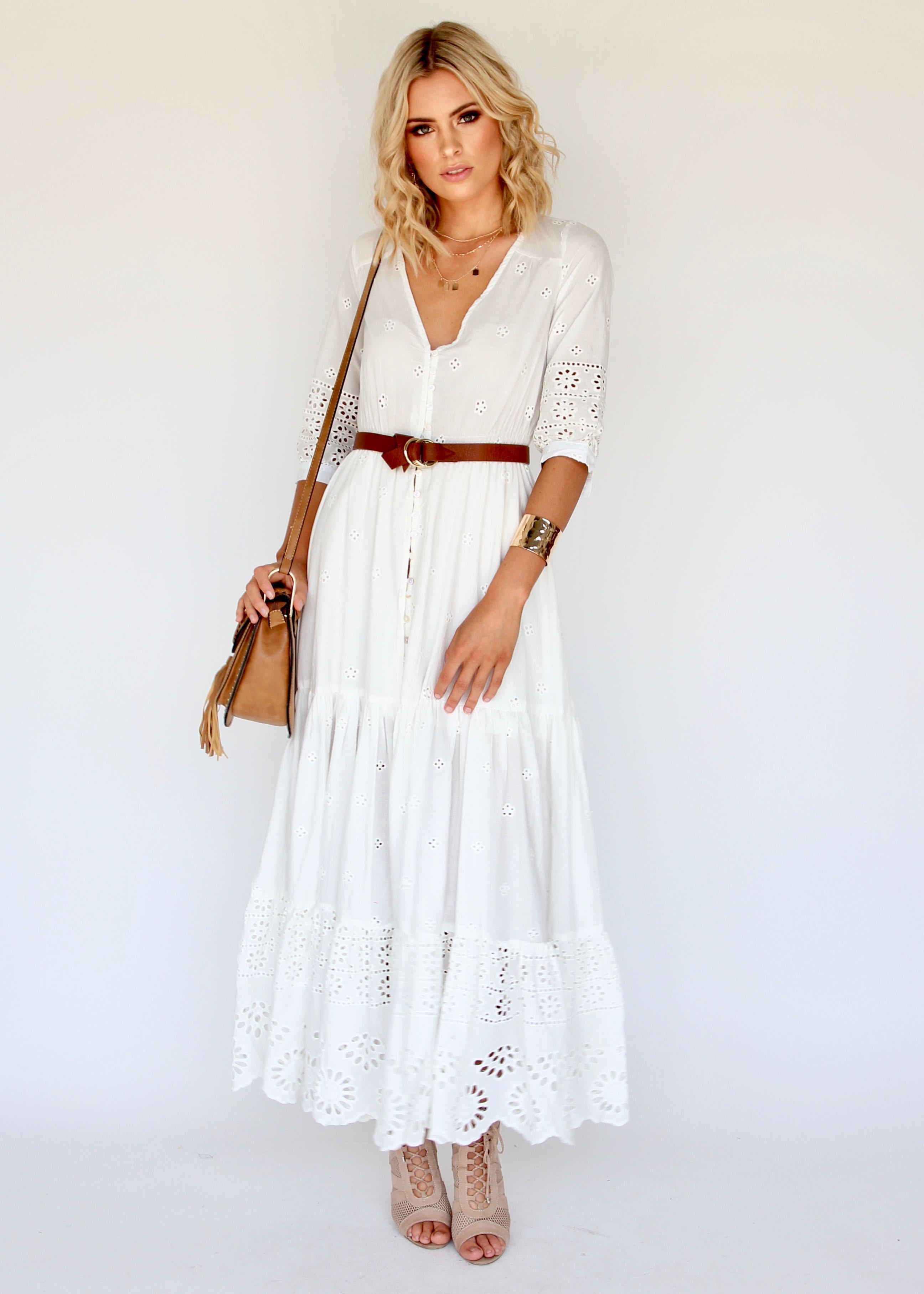 Verona Maxi Dress - White