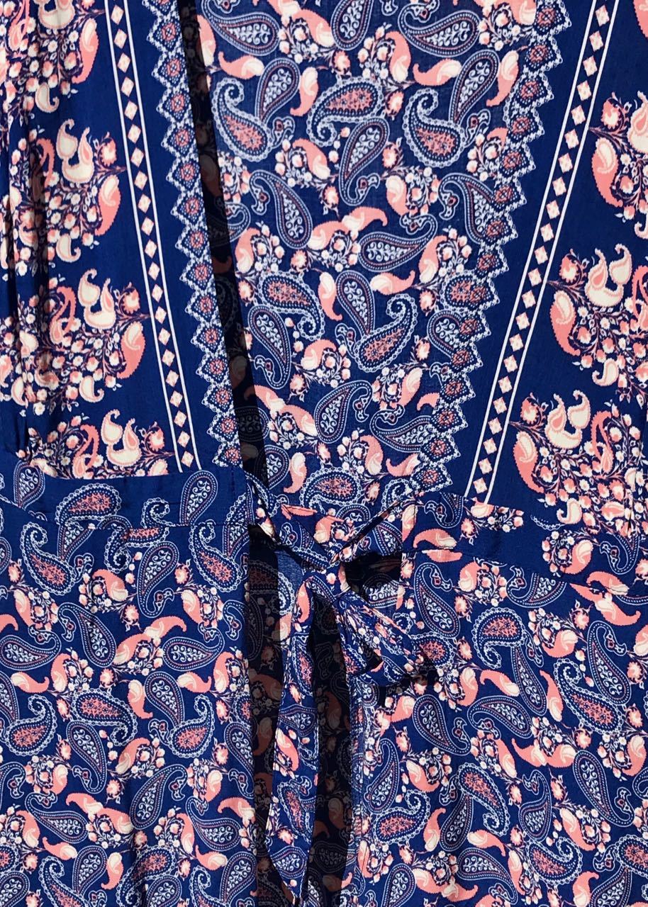 Catching Dreams Maxi Dress - Navy/Red