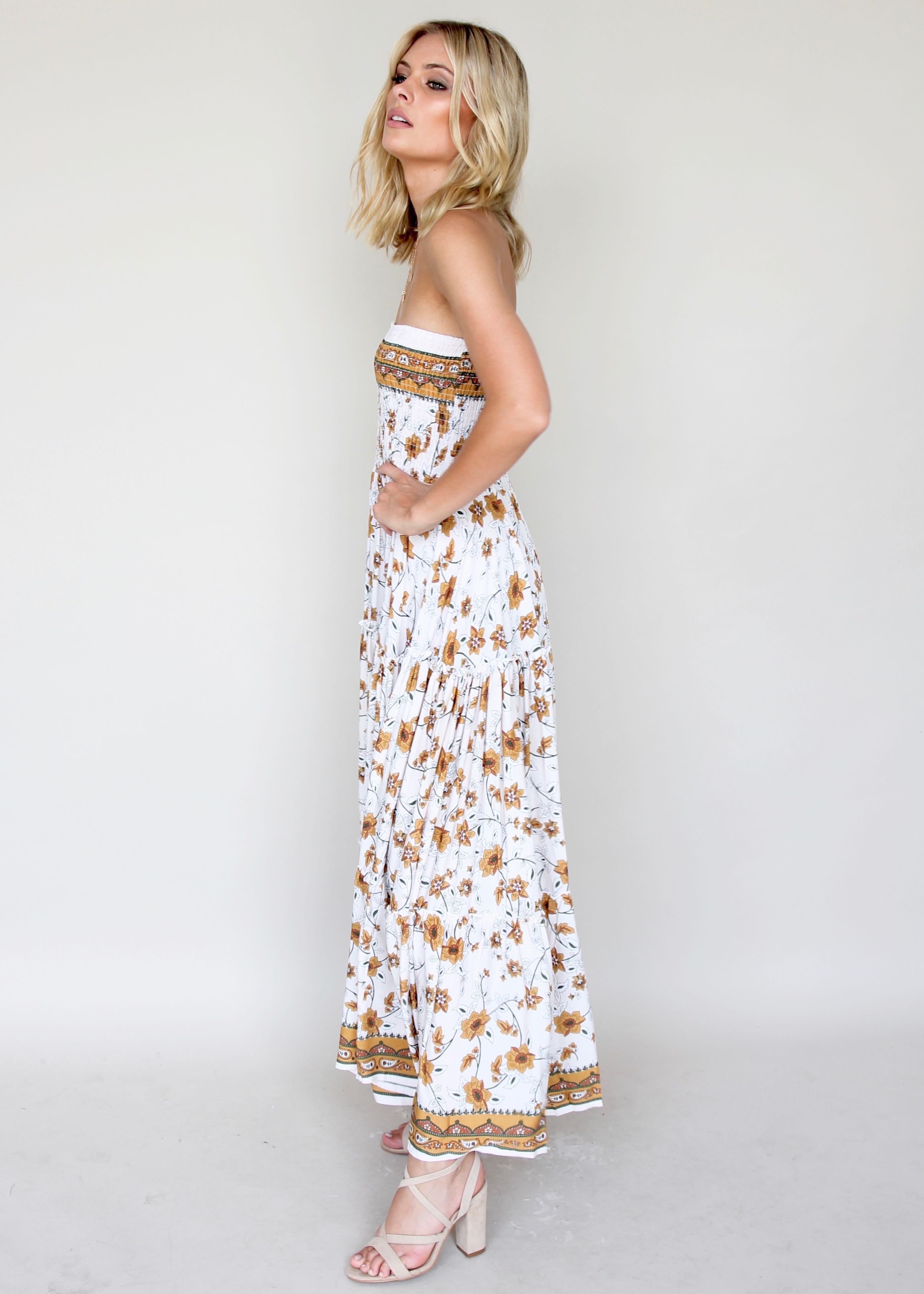 Salsa Strapless Maxi Dress - Luna