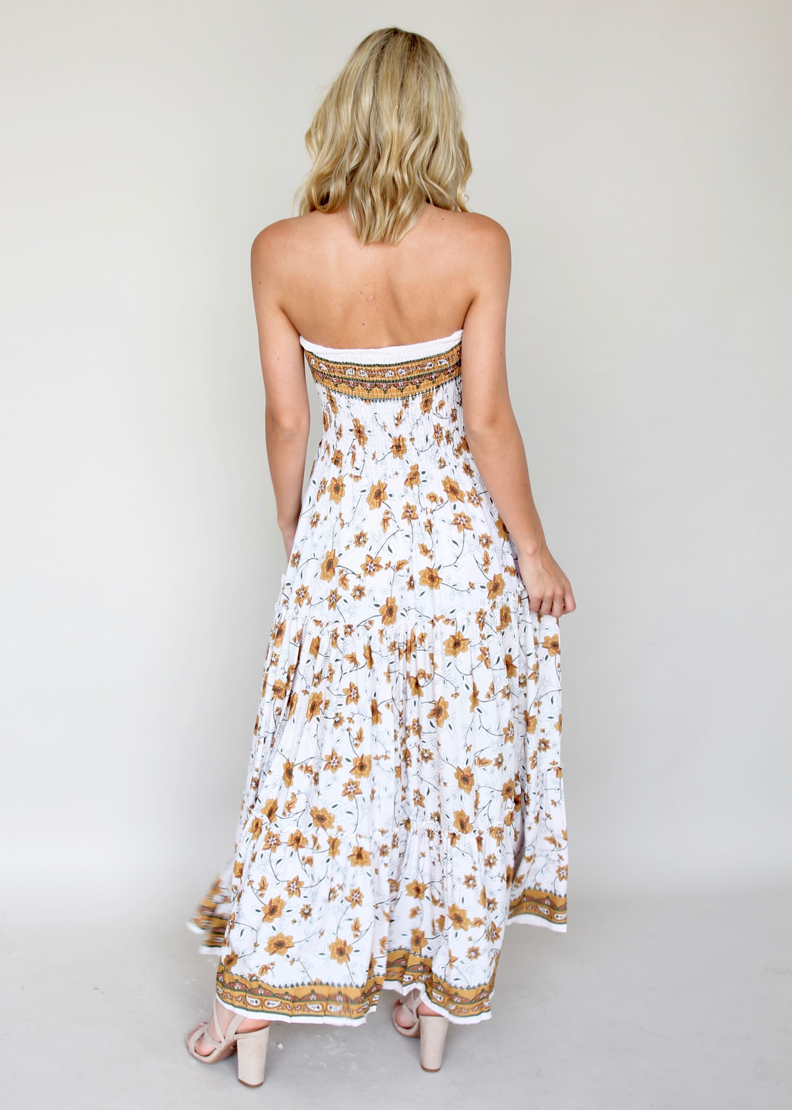Salsa Strapless Maxi Dress - Luna