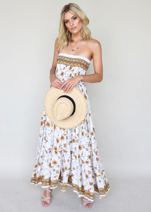 Salsa Strapless Maxi Dress - Luna