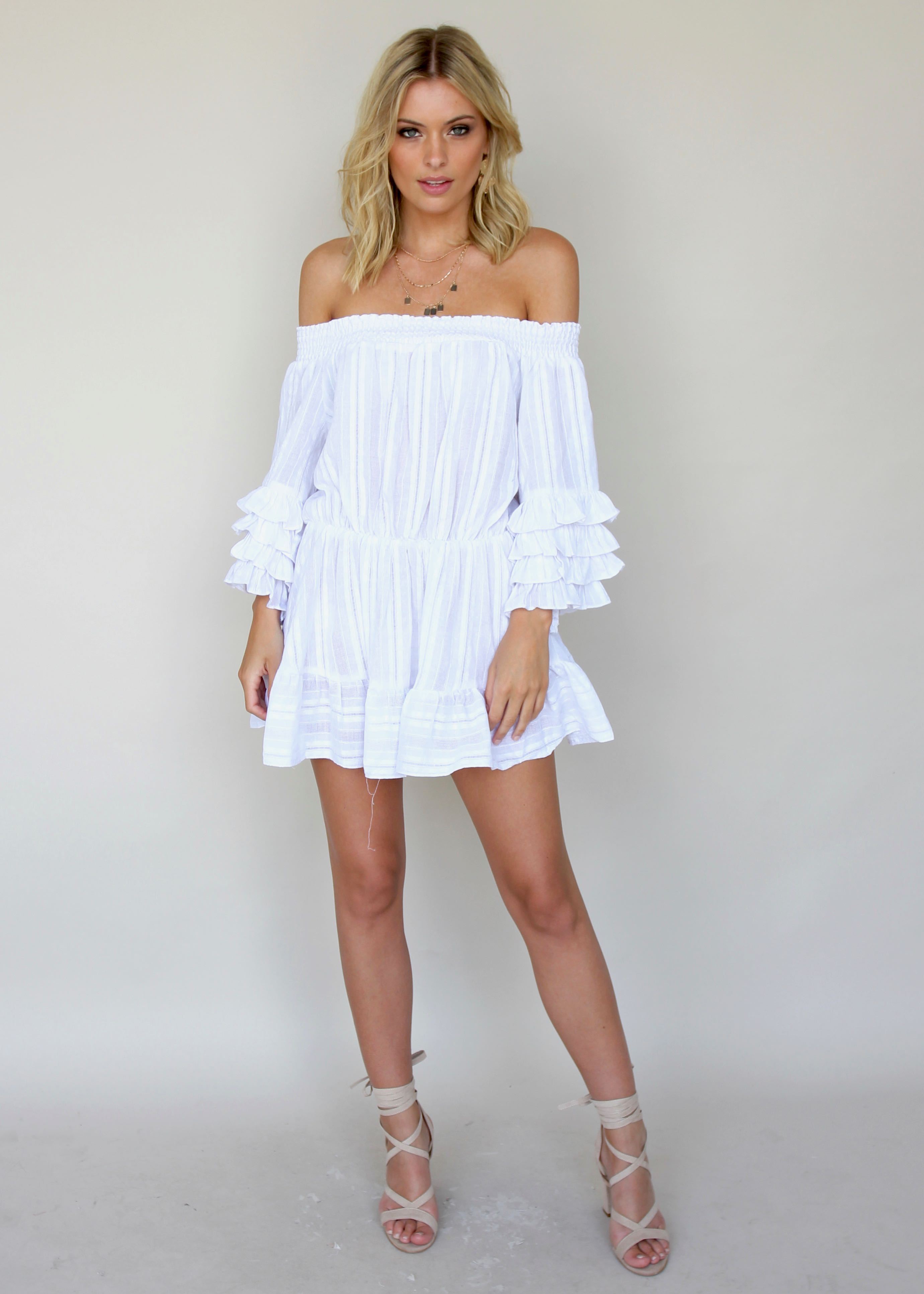 Nadia Mini Dress - White