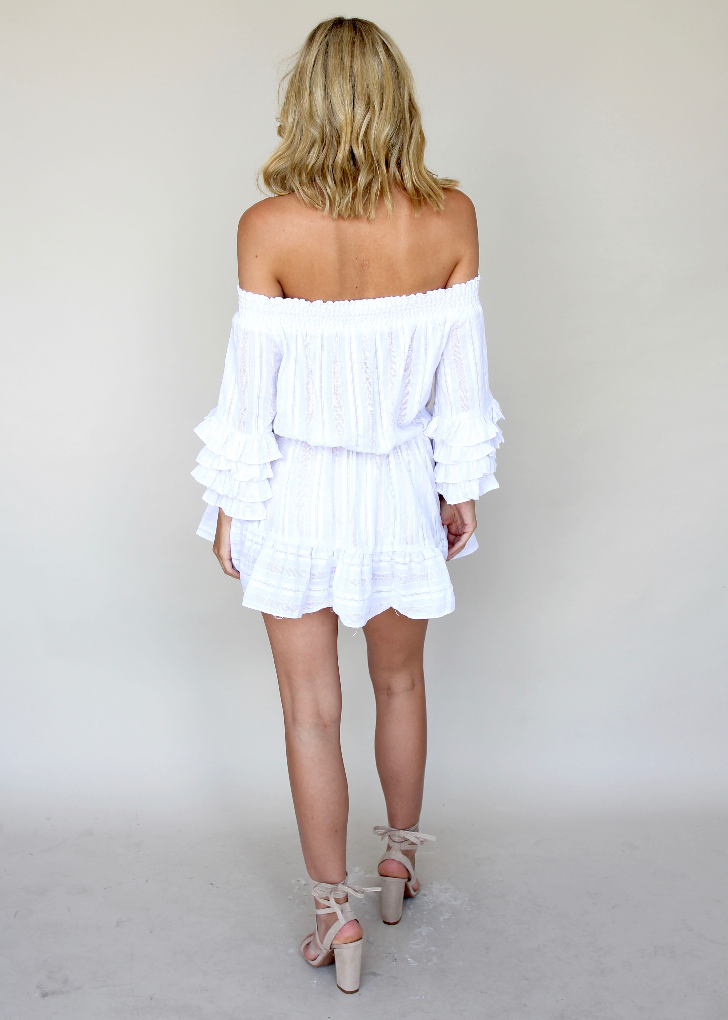 Nadia Mini Dress - White