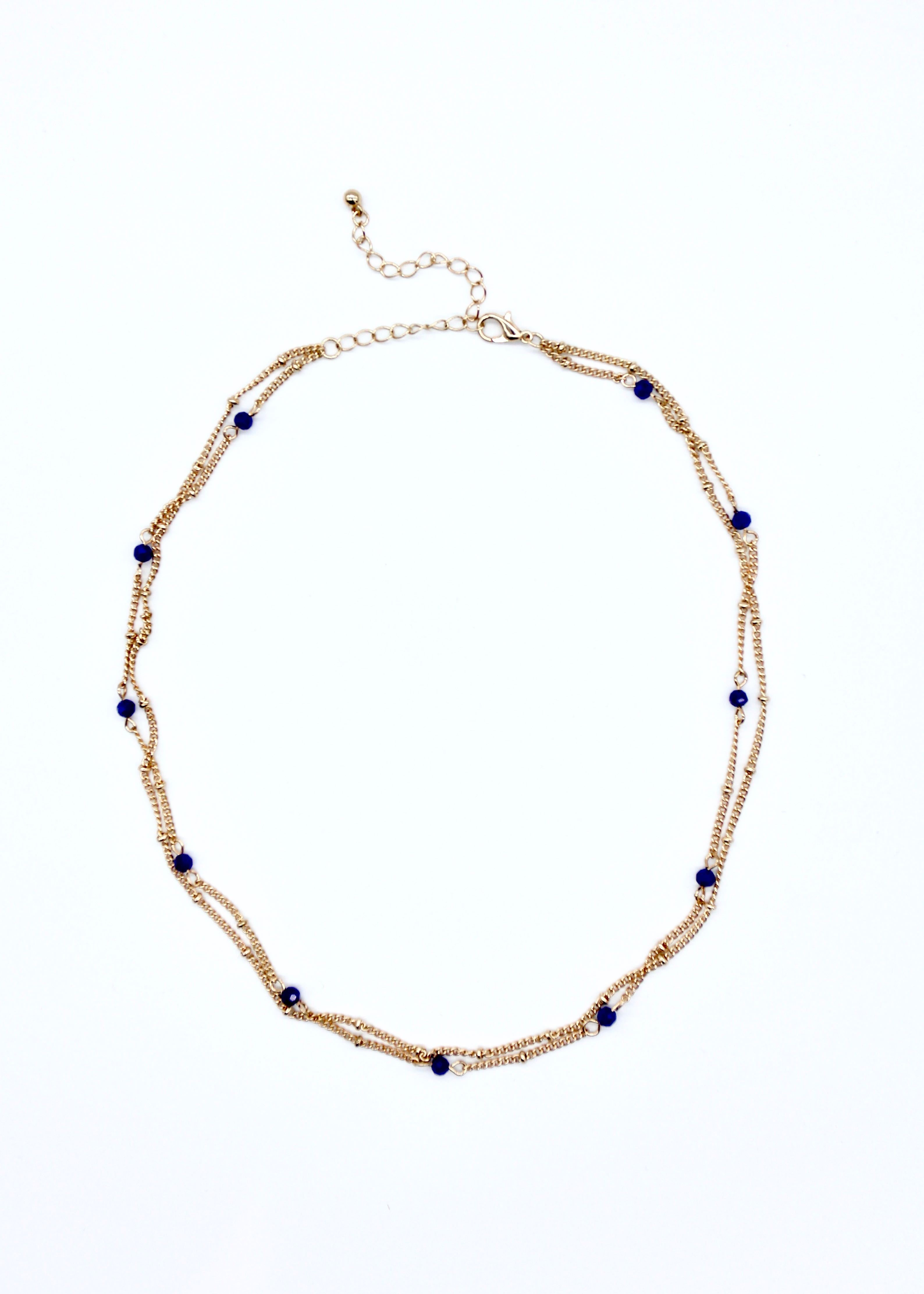 Tahnee Necklace - Blue