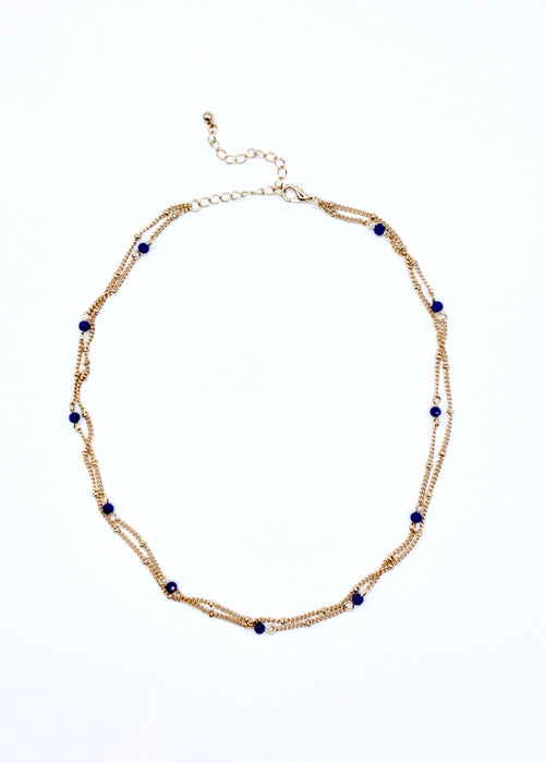 Tahnee Necklace - Blue
