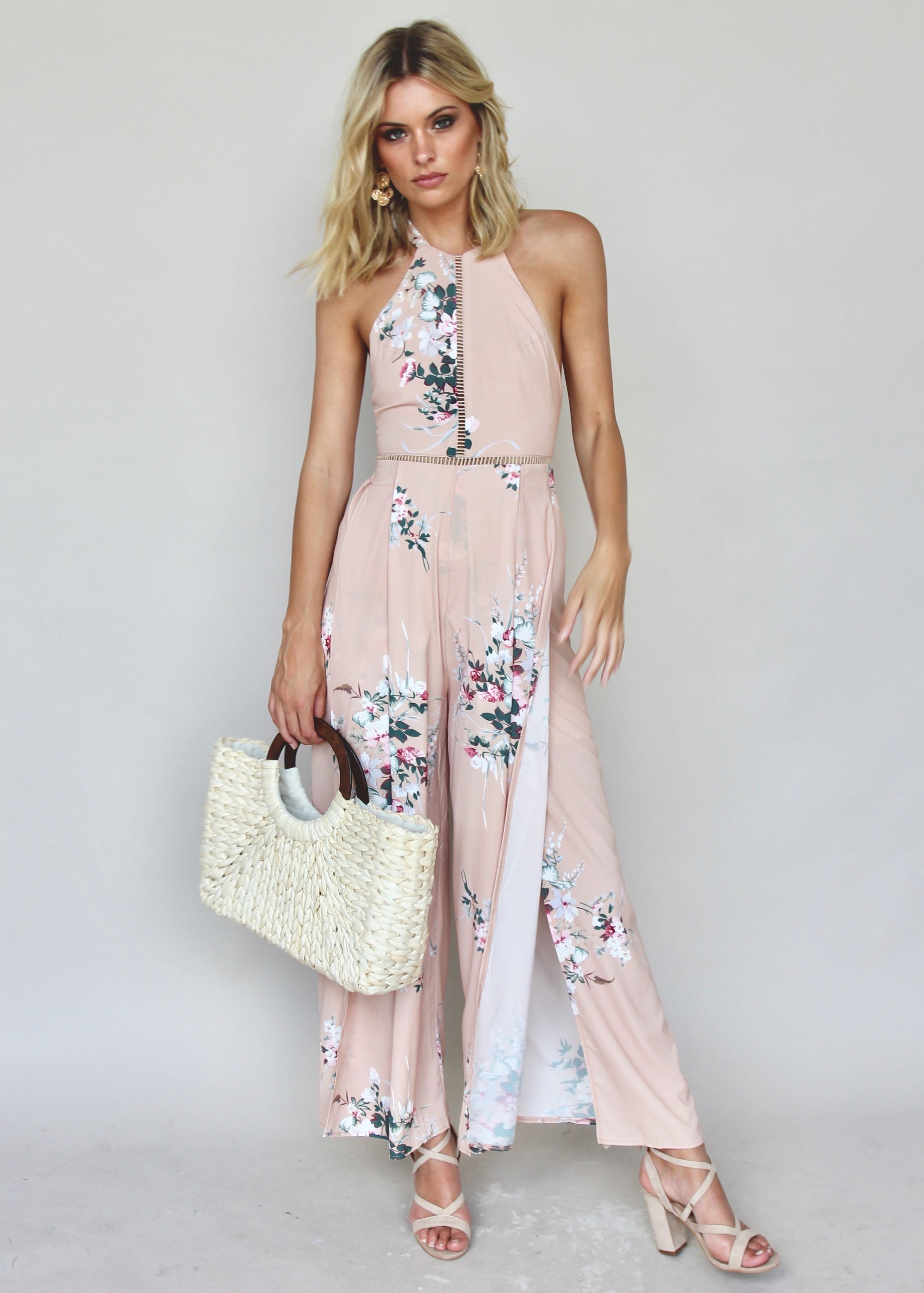Heart Of Glass Pantsuit - Nude Garden